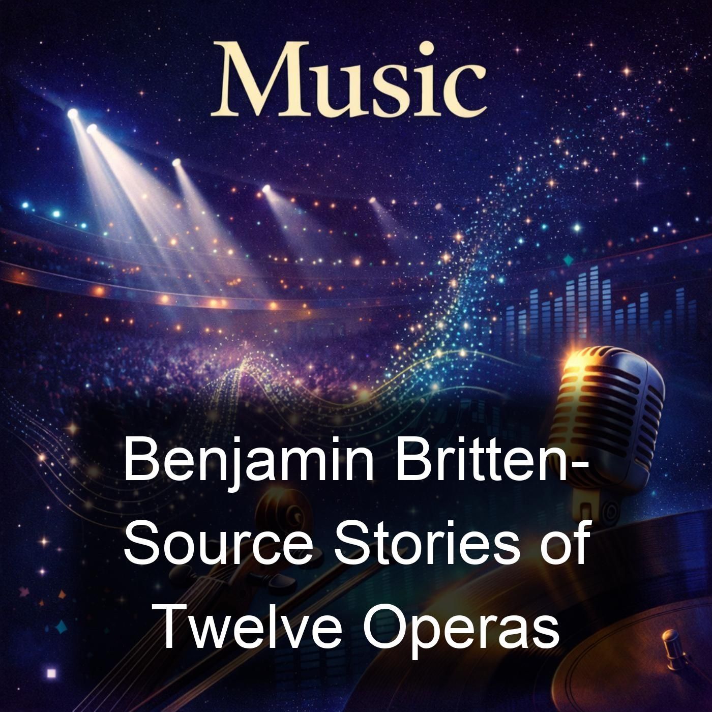 Benjamin Britten- Source Stories of Twelve Operas cover art