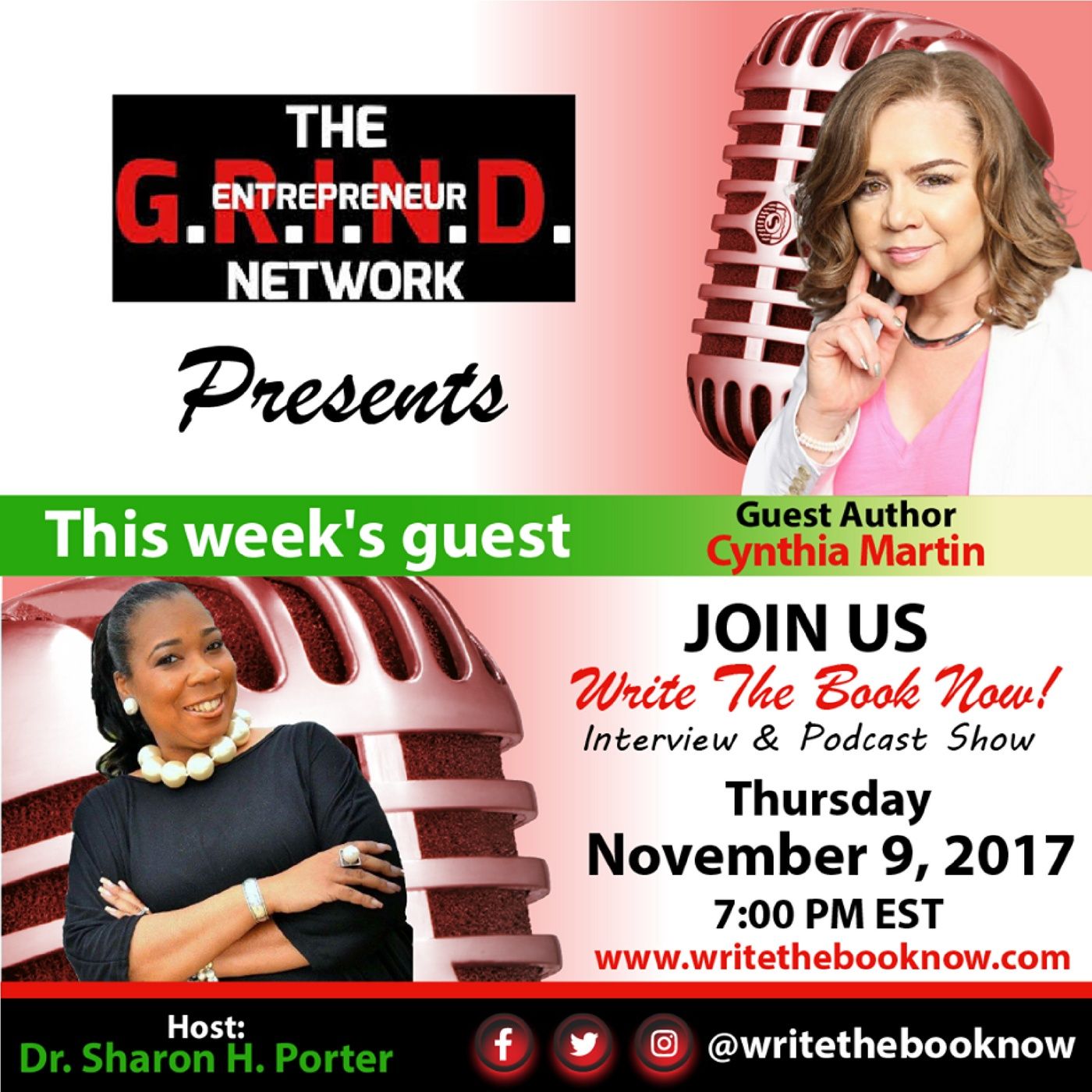 Cynthia D. Martin | Speed Networking | November 9, 2017 | S02E06 episode artwork