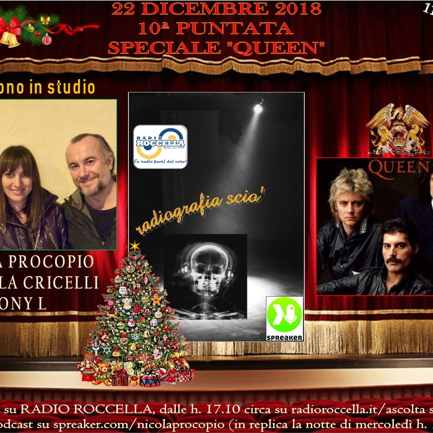 Radiografia Scio' - Speciale Queen - N.10 del 22-12-2018 episode artwork