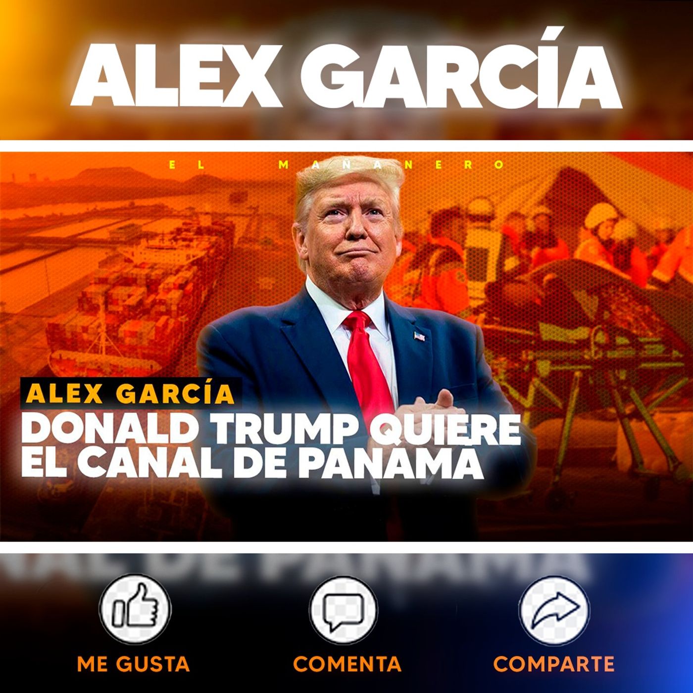 Donald Trump quiere retomar el control del canal de Panamá - Choque en mercado Alemán - Alex Garcia