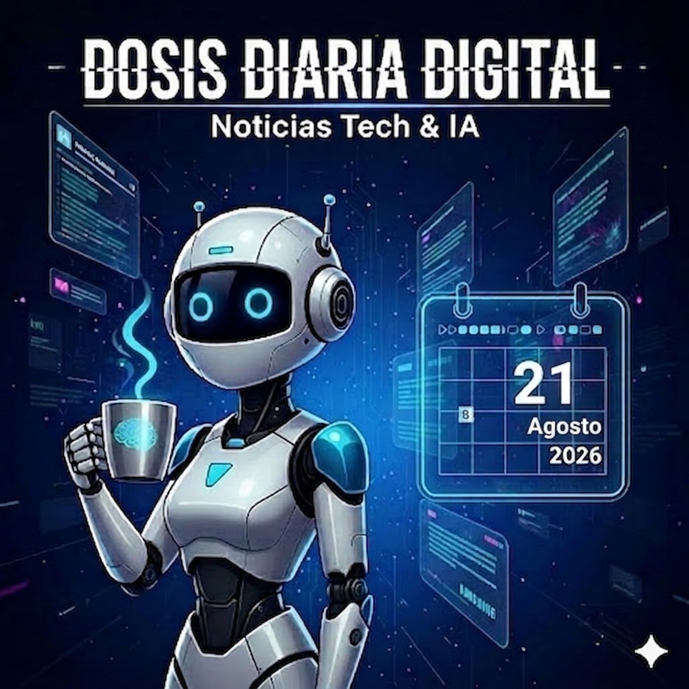 El Despertar de los Agentes Multijugador y el Cerebro en Pausa - Dosis Diaria Digital 20260821 episode artwork
