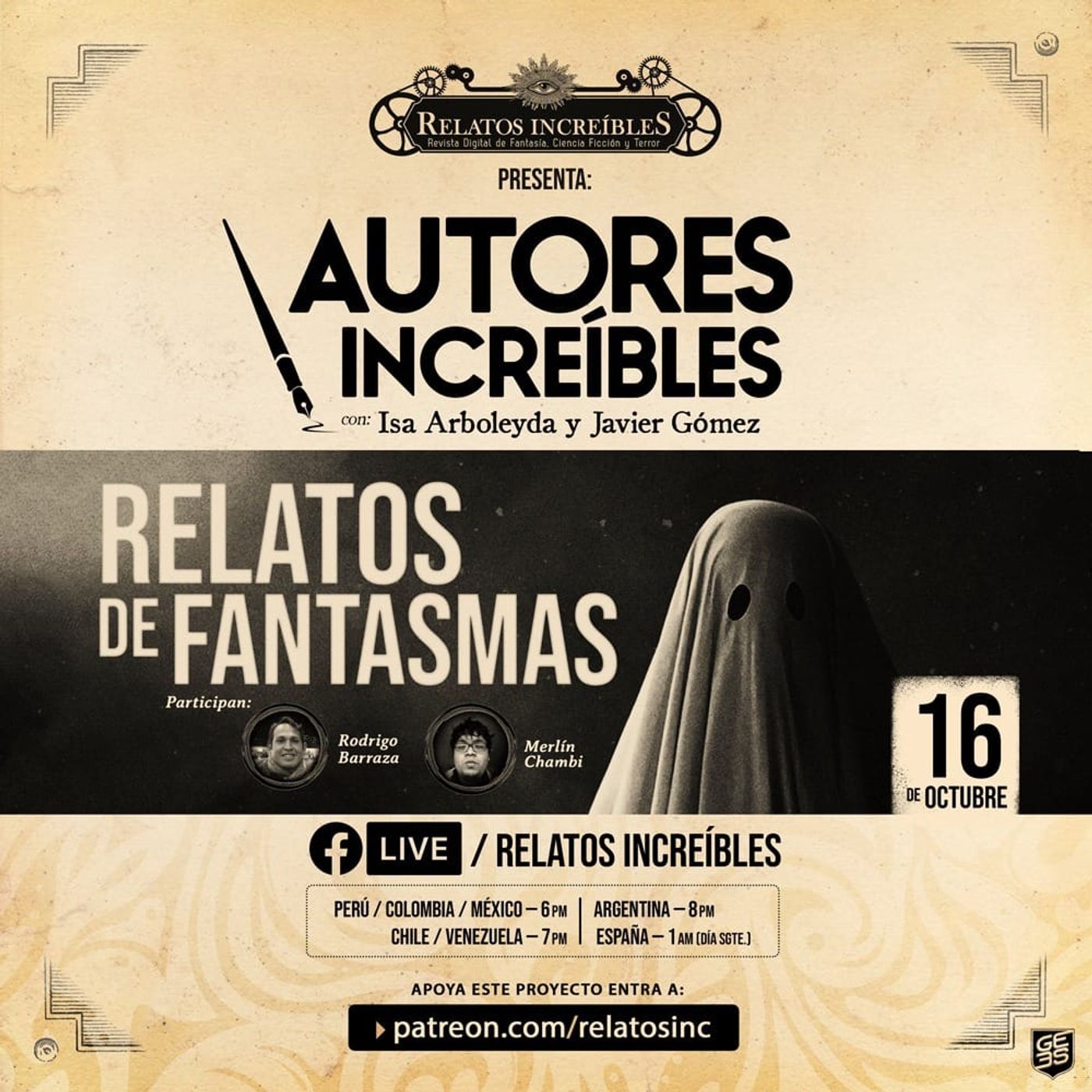 Autores Increíbles