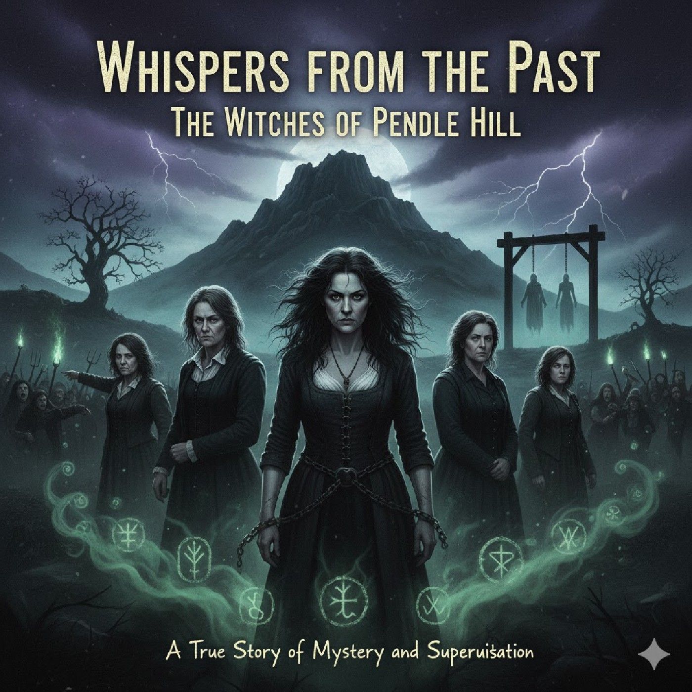 The witches of Pendle Hill: A true story podcast artwork
