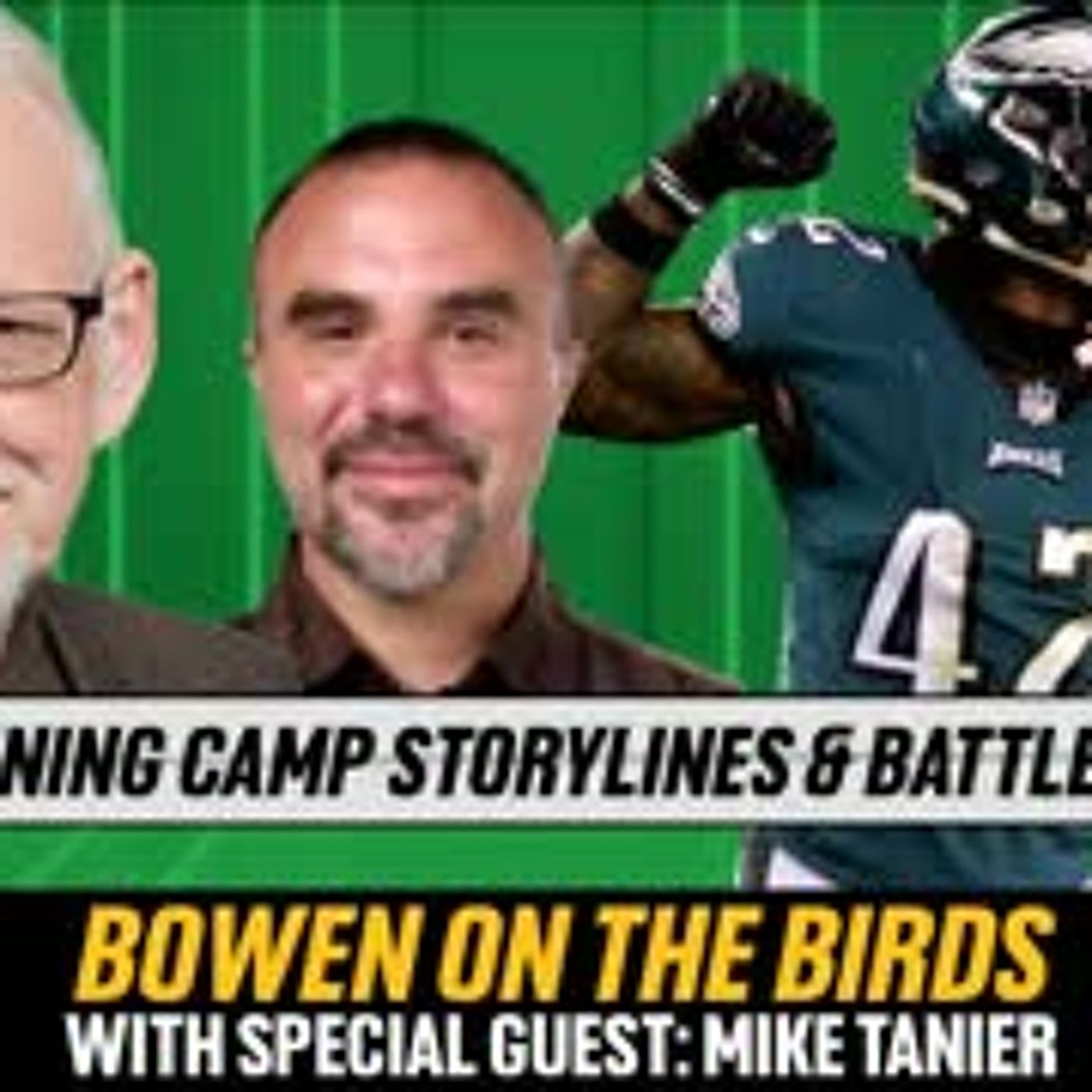 Les Bowen: Philadelphia Eagles Talk w/ Mike Tanier of The Messenger | Bowen On The Birds | A2D Radio episode artwork