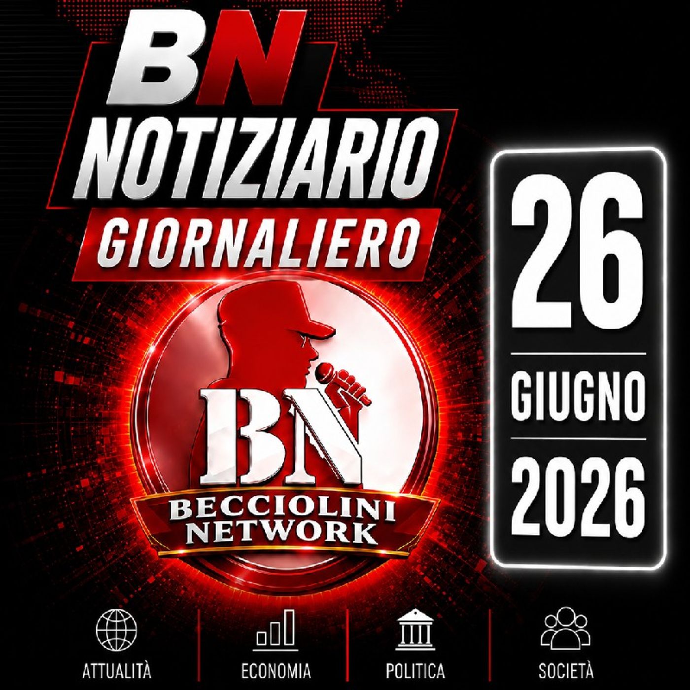 CAPIRE PRIMA DI CREDERE | Notiziario del mattino - del 26 Giugno 2026 episode artwork
