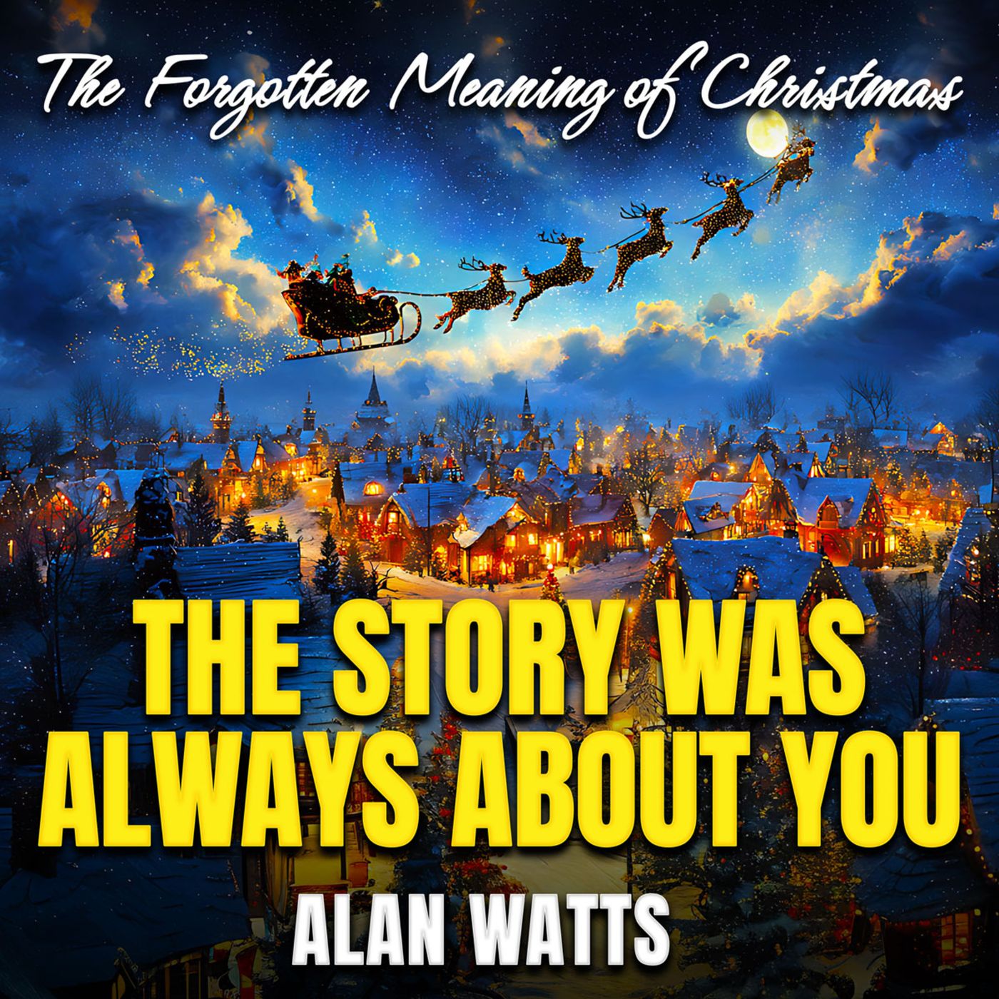 🎁 Christ Is Not Someone Else 🎄 It’s the Deeper You 🔥 Alan Watts Reveals the Inner Truth 🌟
