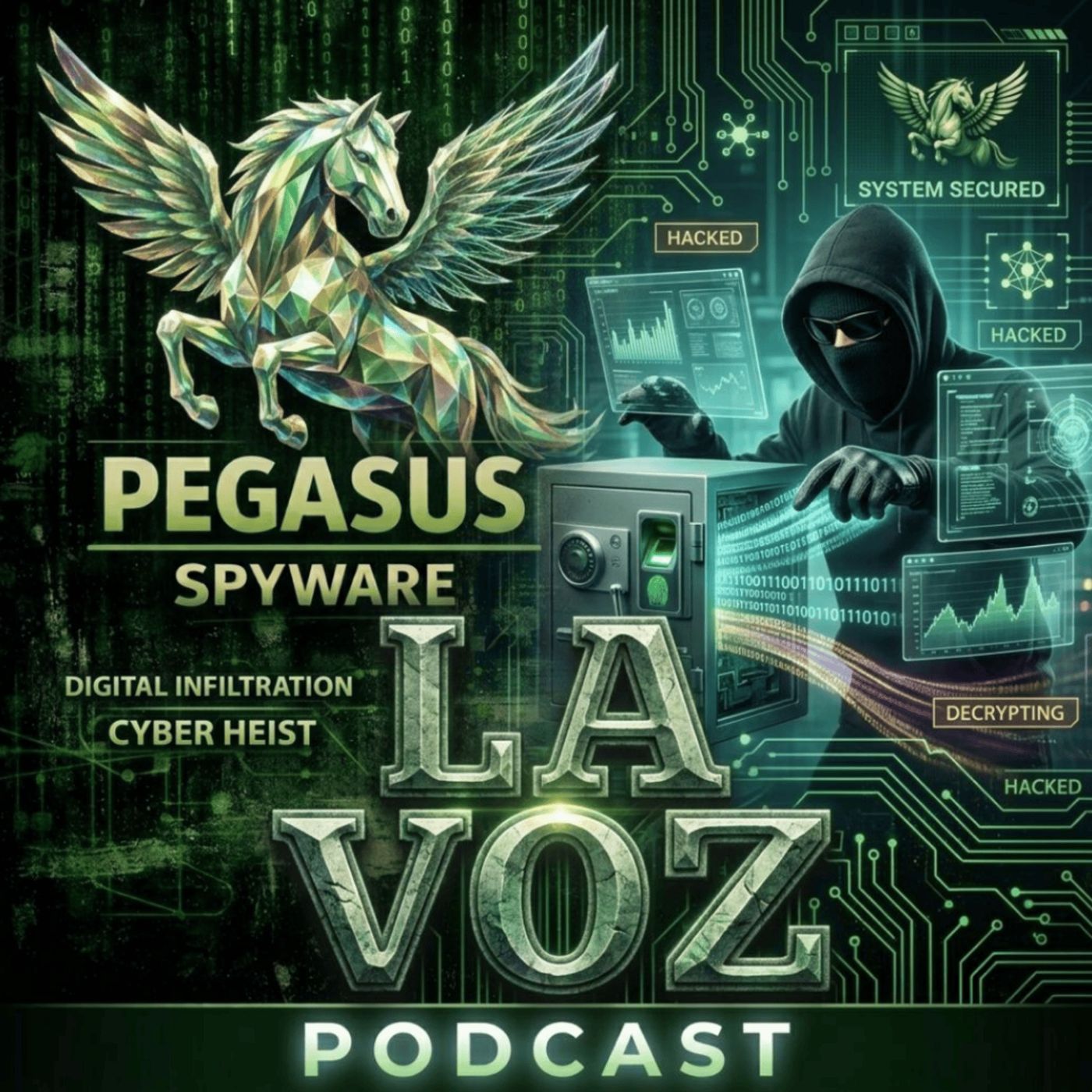 #82 - PEGASUS SPYWARE episode artwork