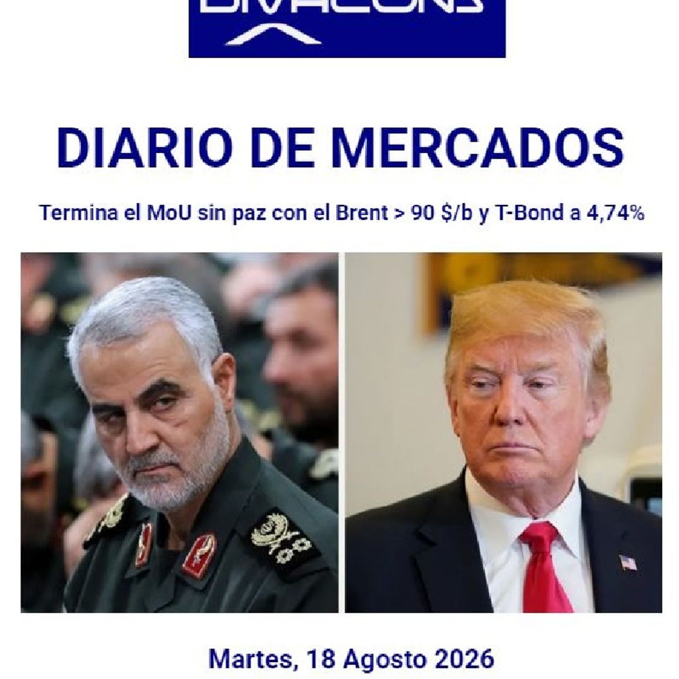 PODCAST en abierto DIARIO DE MERCADOS Martes 18 Agosto 2026 episode artwork