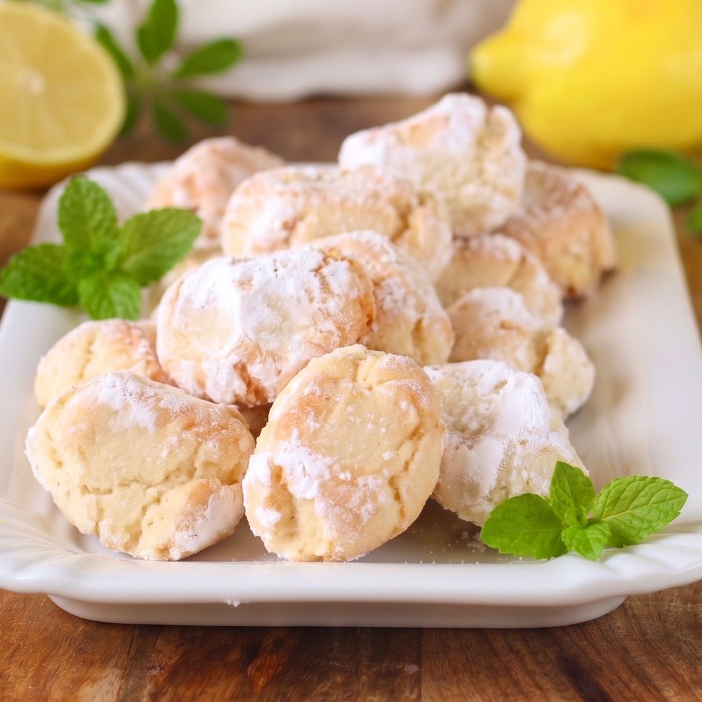 Biscotti al limone senza farina né burro: pronti in 10 minuti con una ciotola. episode artwork