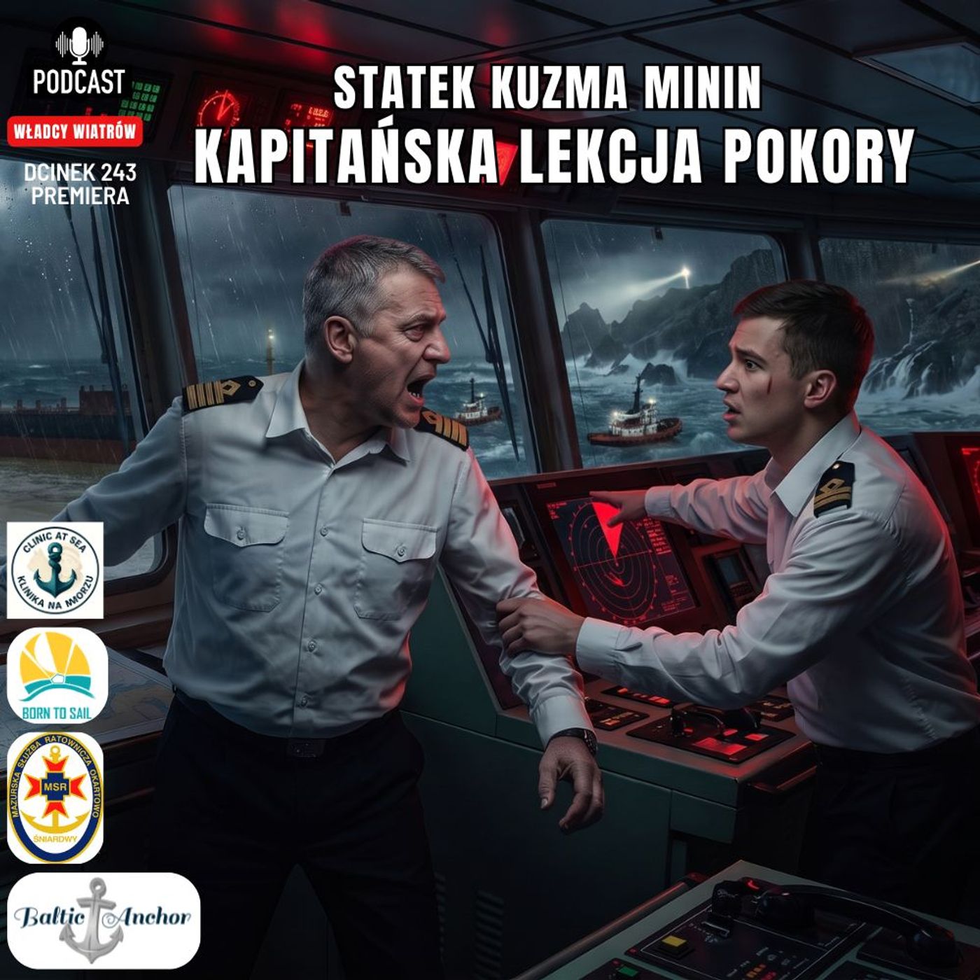 Odcinek 243 - Statek Kuzma Minin,  Kapitańska lekcja pokory episode artwork