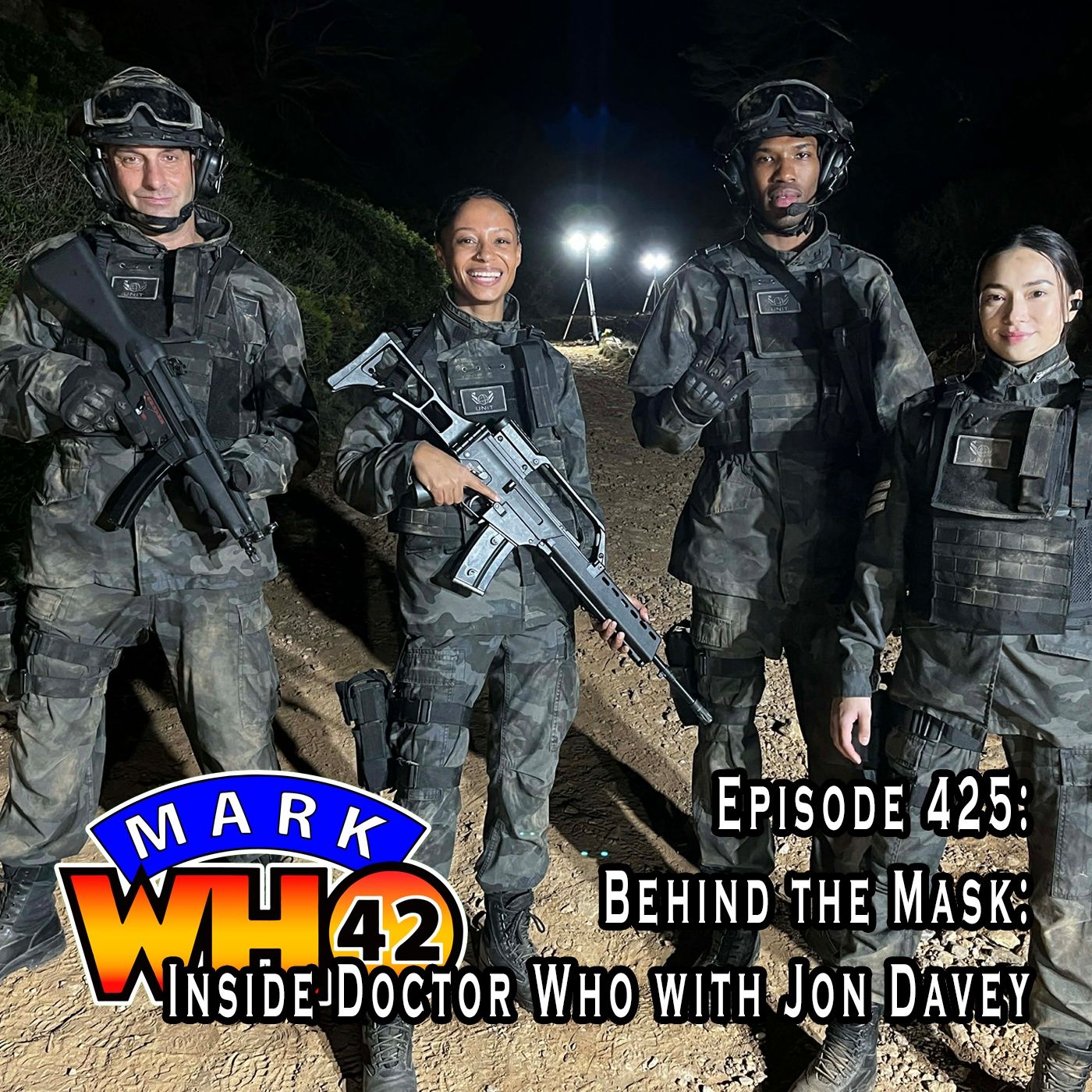 Episode 425 - Behind the Mask: Inside Doctor Who with Jon Davey episode artwork