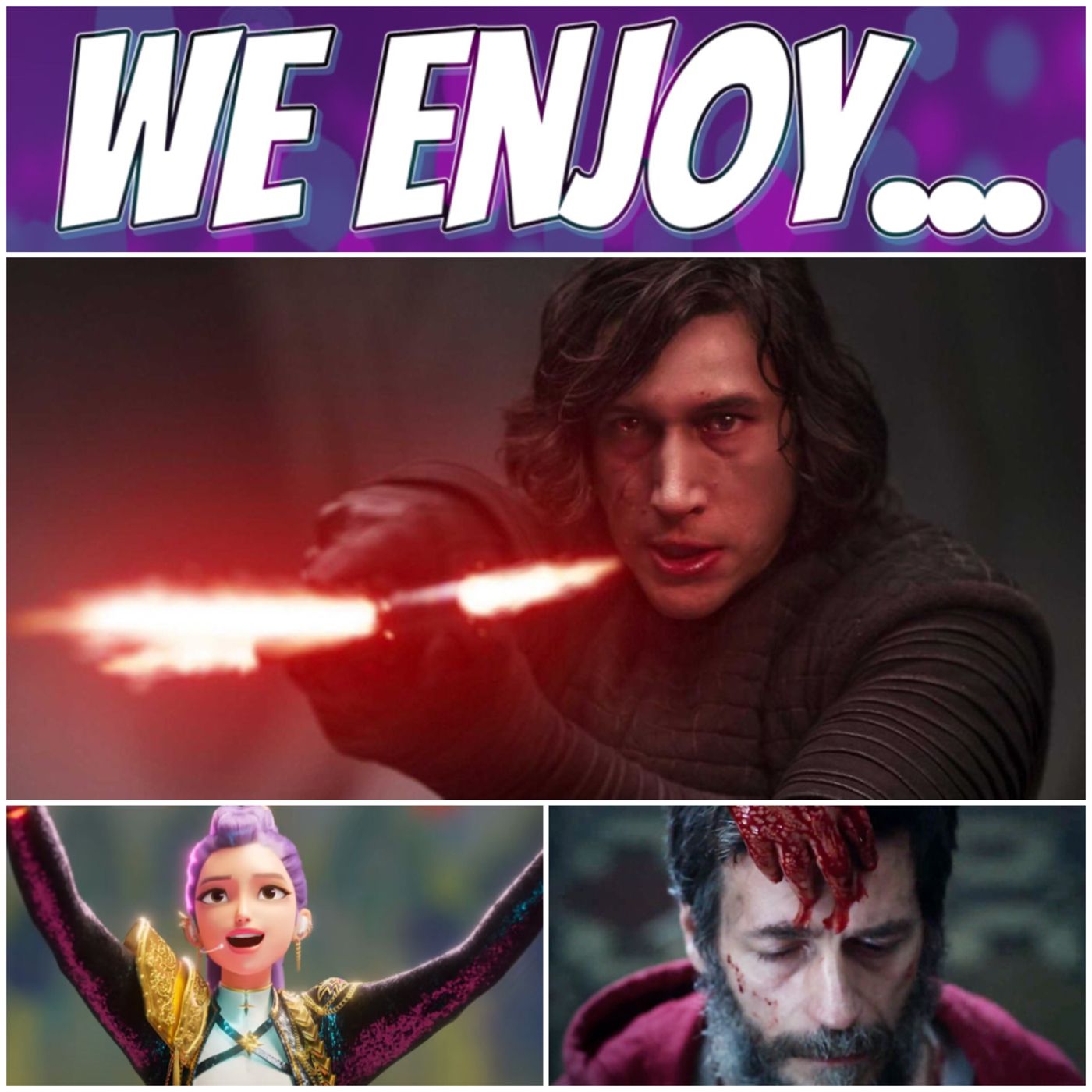News and Youse: Adam Driver dishes on the dead KYLO REN movie, de Toro's FRANKENSTEIN chat, and more...
