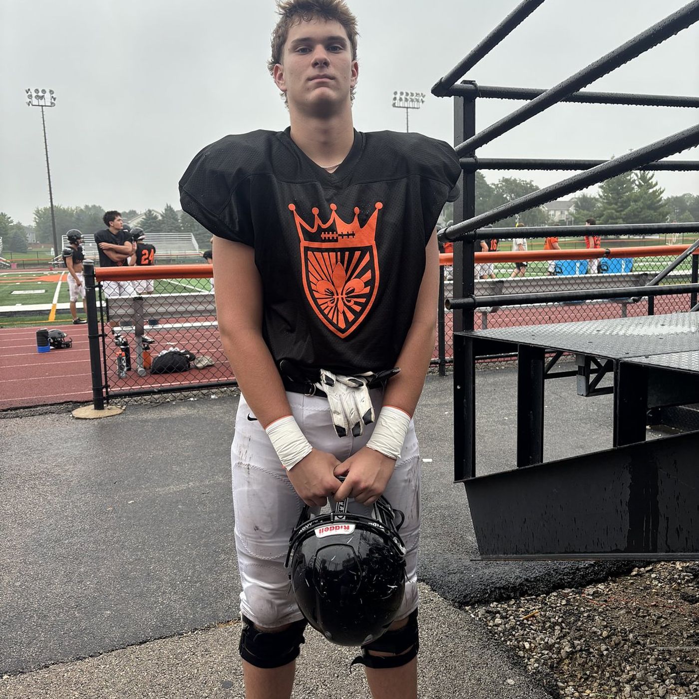 St. Charles East’s Liam Barrett is 6-foot-7, has 10 Division I offers – and says his teammates come first. episode artwork