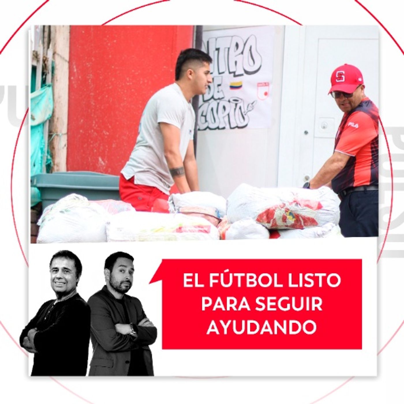 El fútbol listo para seguir ayudando. El Pulso del Fútbol, 17 de agosto de 2026