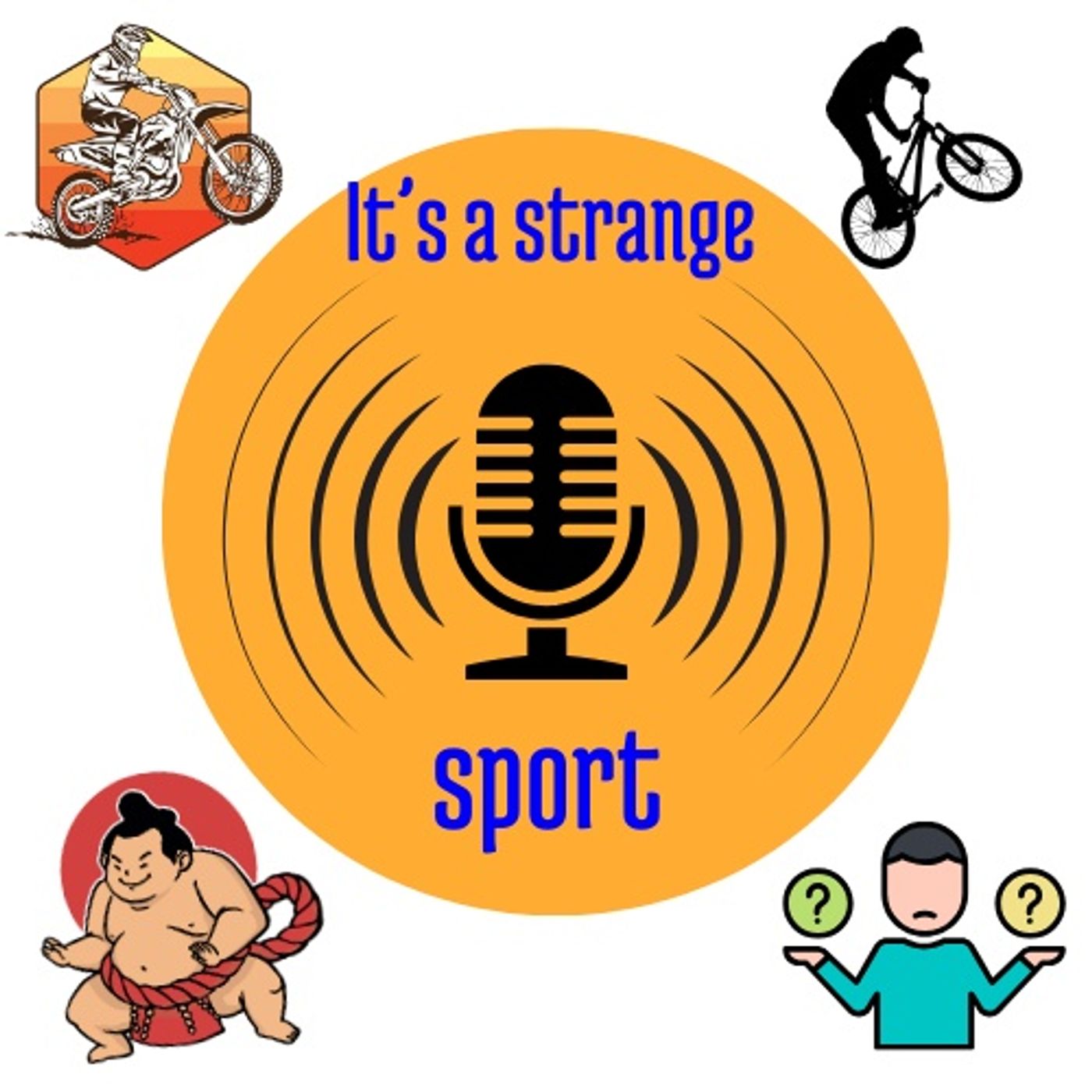 It's a strange sport podcast artwork