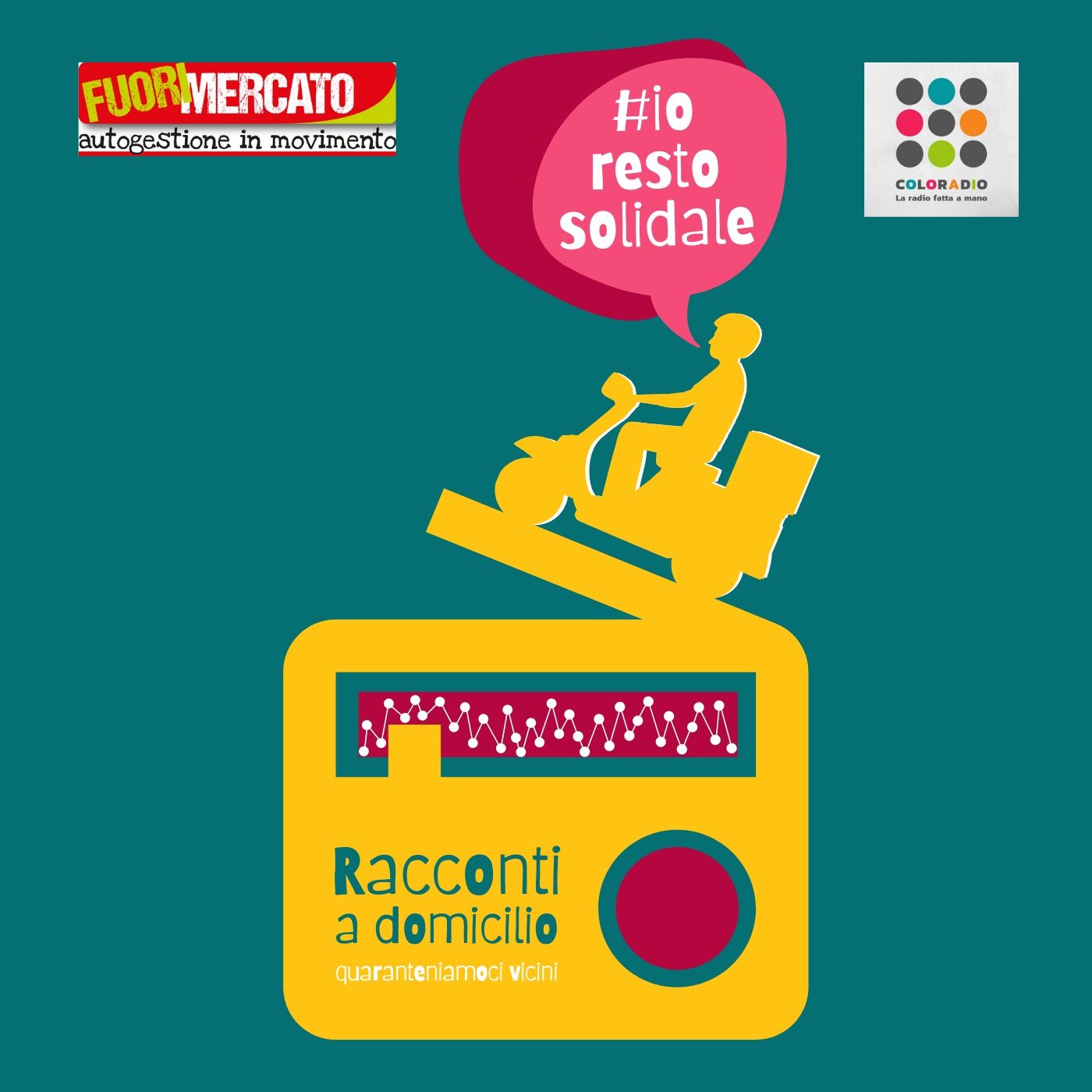 Racconti a domicilio #IoRestoSolidale