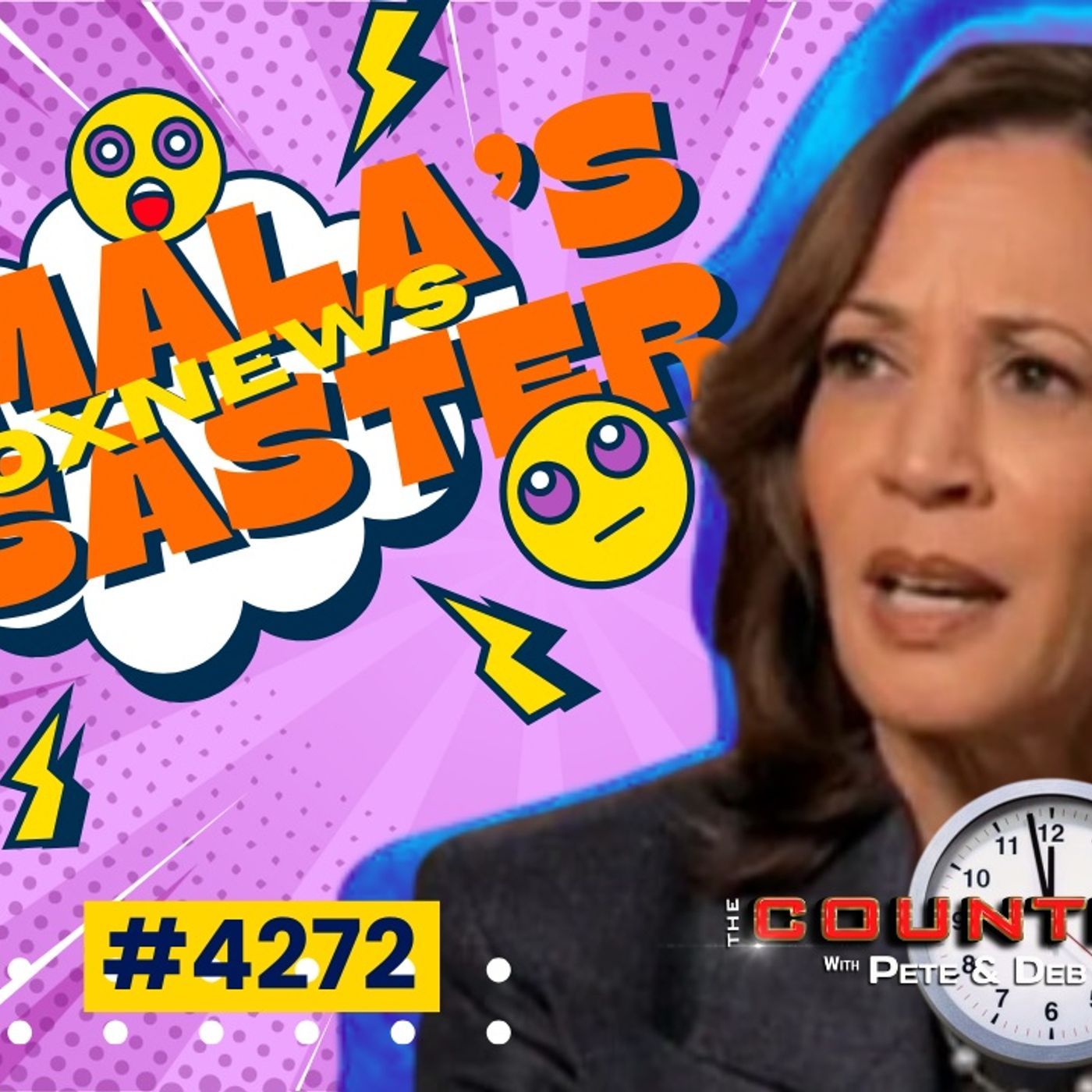 KAMALA’s FOX NEWS DISASTER, THEY CANNOT CHEAT ON ELECTION DAY [Pete Santilli #4272-8AM] episode artwork