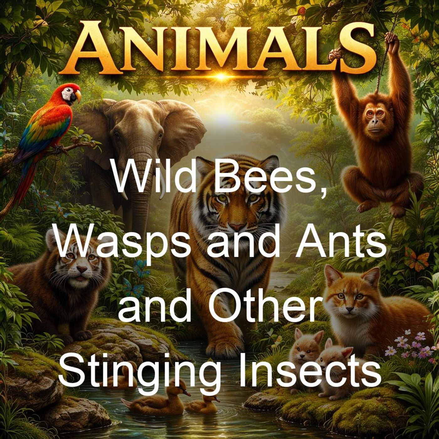Wild Bees Wasps and Ants and Other Stinging Insects - Edward Saunders
