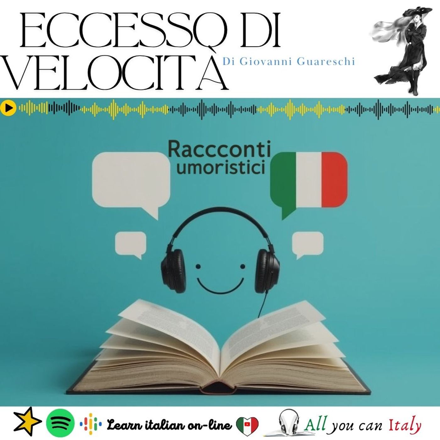 ECCESSO DI VELOCITÀ - ITALIAN PODCAST - RACCONTI UMORISTICI 🎙🎧(B1-B2)