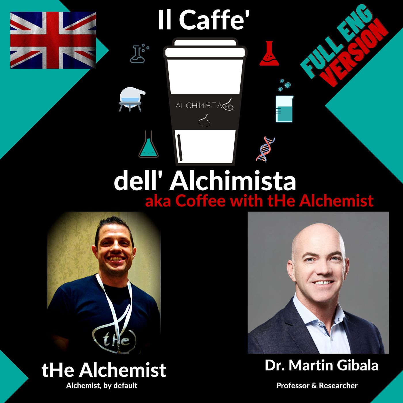 [ENG] ☕ Il Caffe' Dell' Alchimista- Coffee with the Alchemist ⚗️ Dr. Martin Gibala