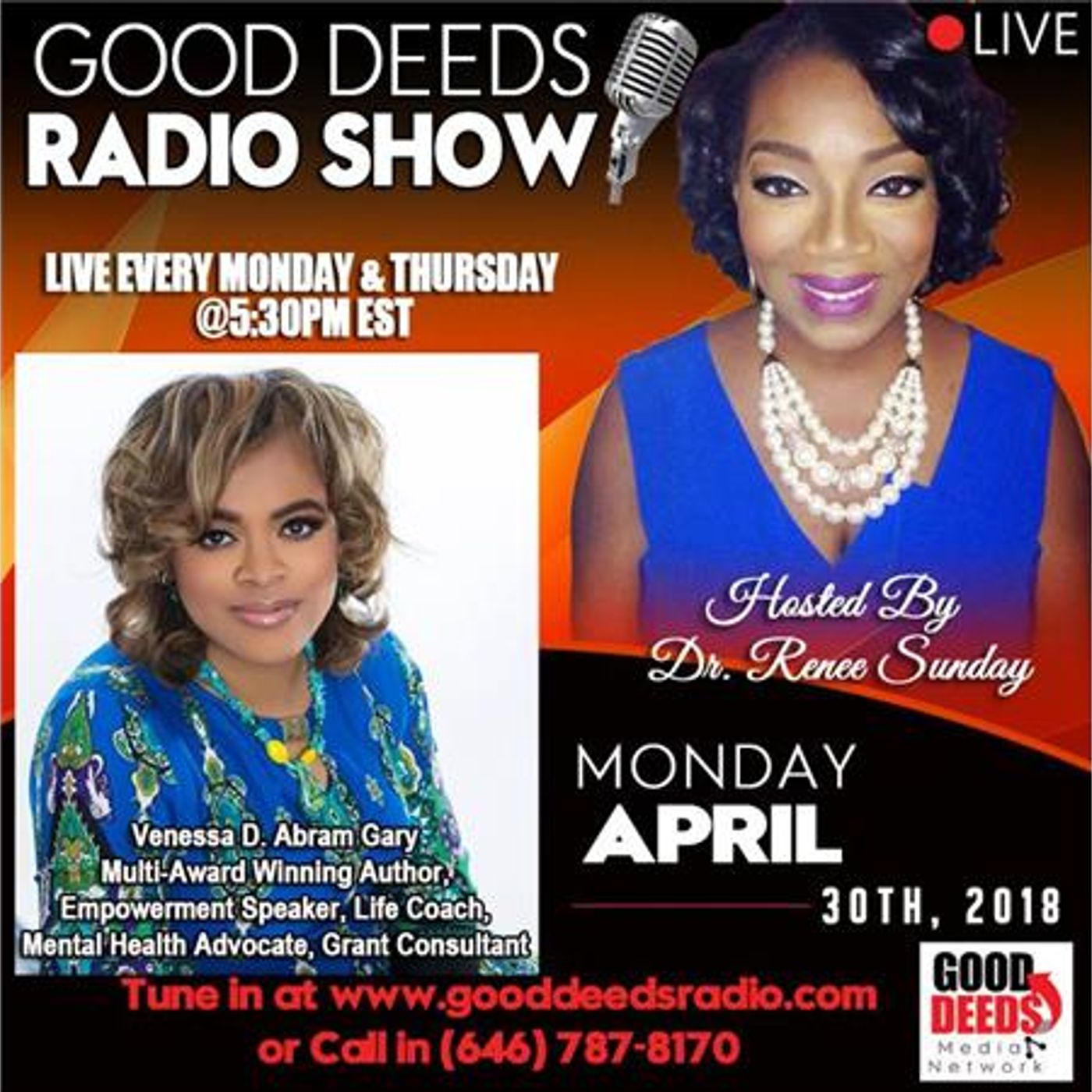 Suicide Prevention: Venessa D. Abram Gary - Mental Health Advocate, Author episode artwork