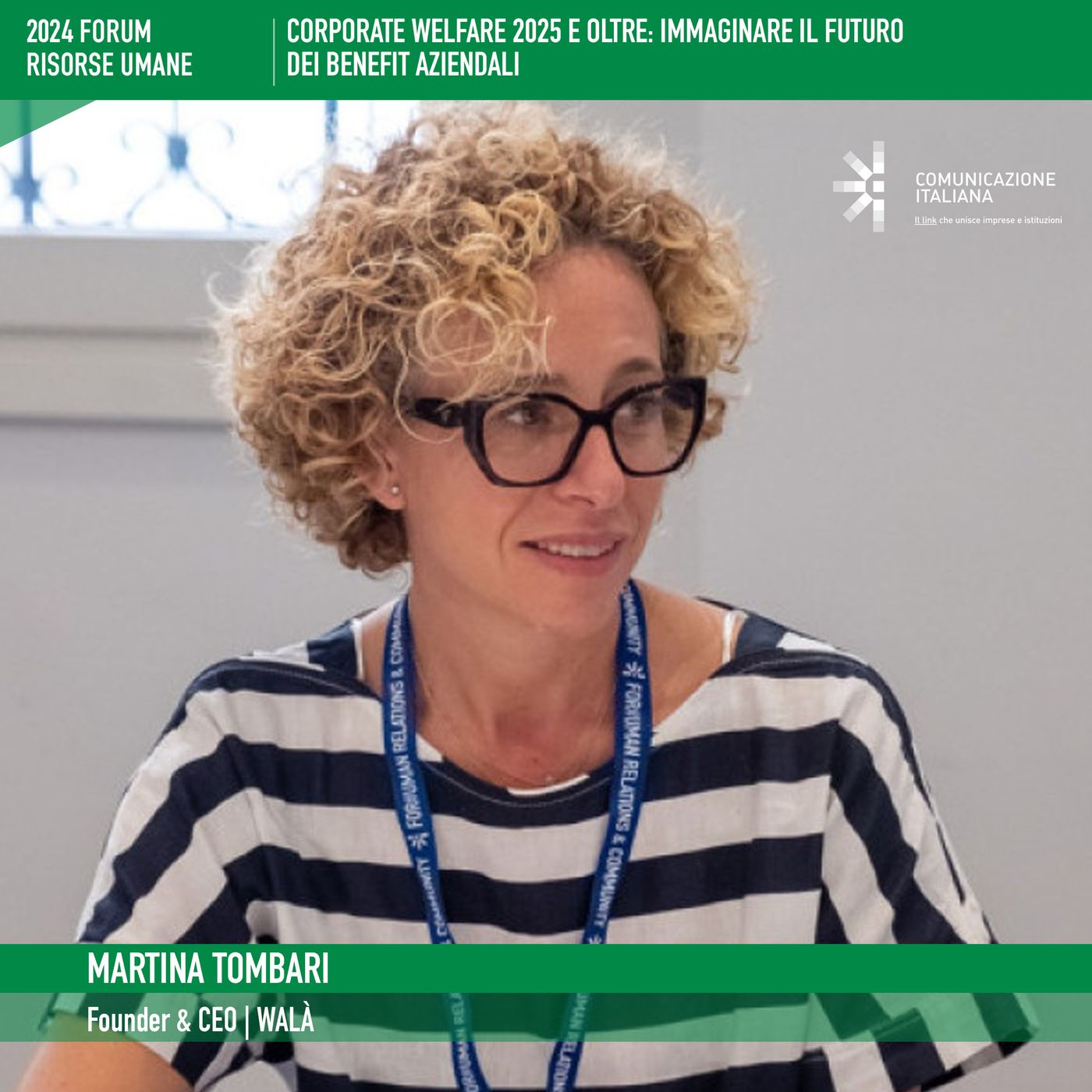 FORUM RISORSE UMANE 2024 | Workshop | CORPORATE WELFARE 2025 E OLTRE: IMMAGINARE IL FUTURO DEI BENEFIT AZIENDALI