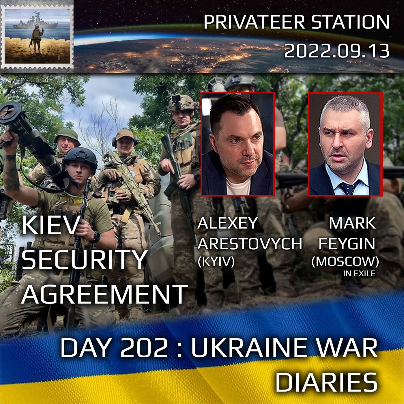 cover of episode War Day 202: Ukraine War Chronicles with Alexey Arestovych & Mark Feygin