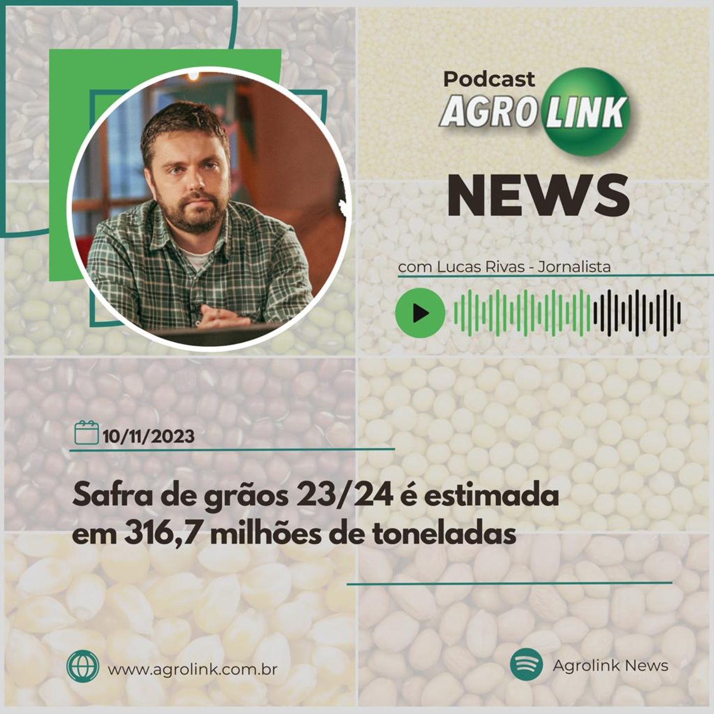 Brasil deve colher a segunda maior safra de grãos em 23/24 episode artwork