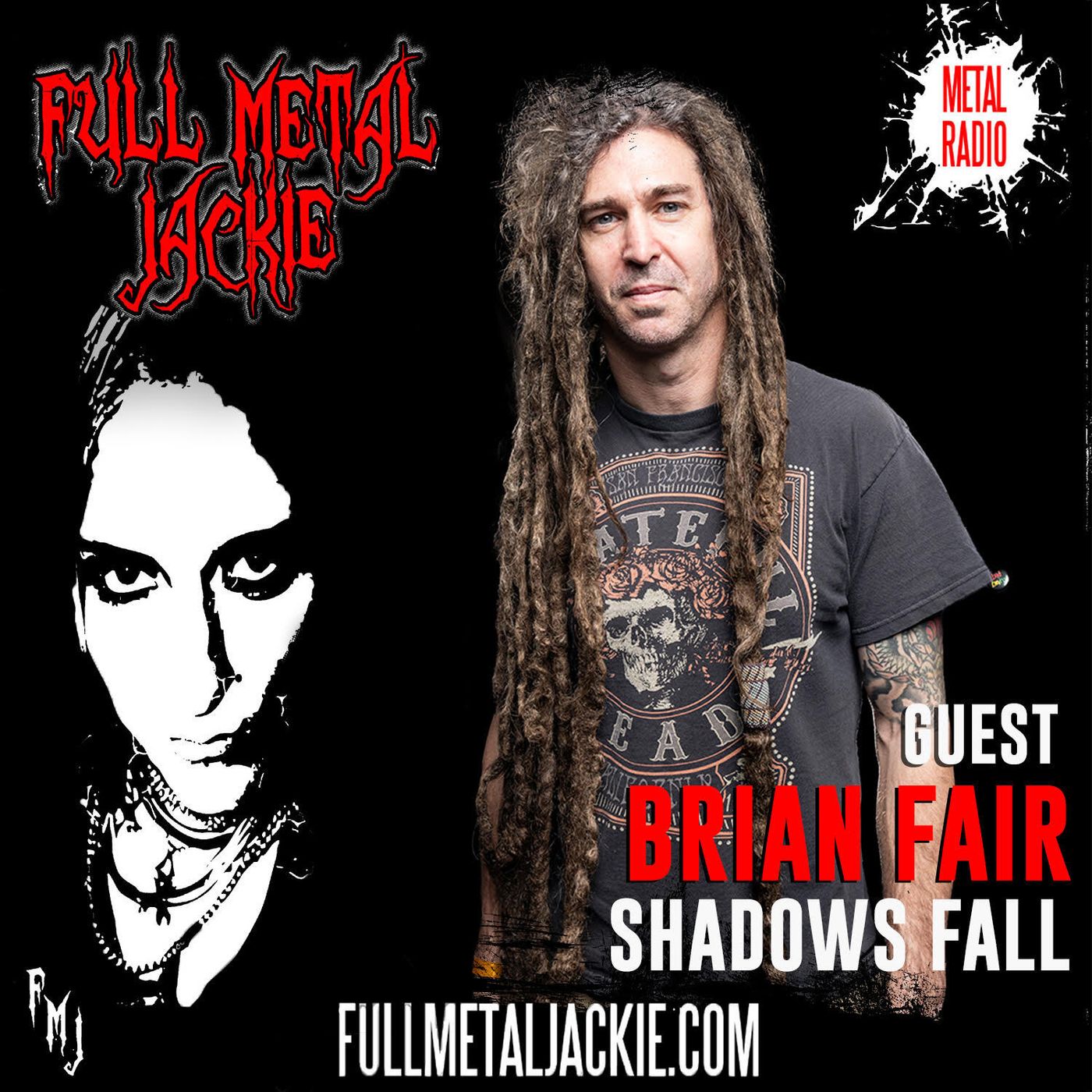 Brian Fair from Shadows Fall on The FMJ RADIO show once again! episode artwork