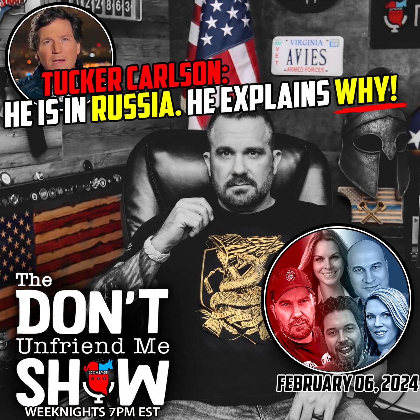 Tucker Carlson Is In Russia And He Explains Why episode artwork