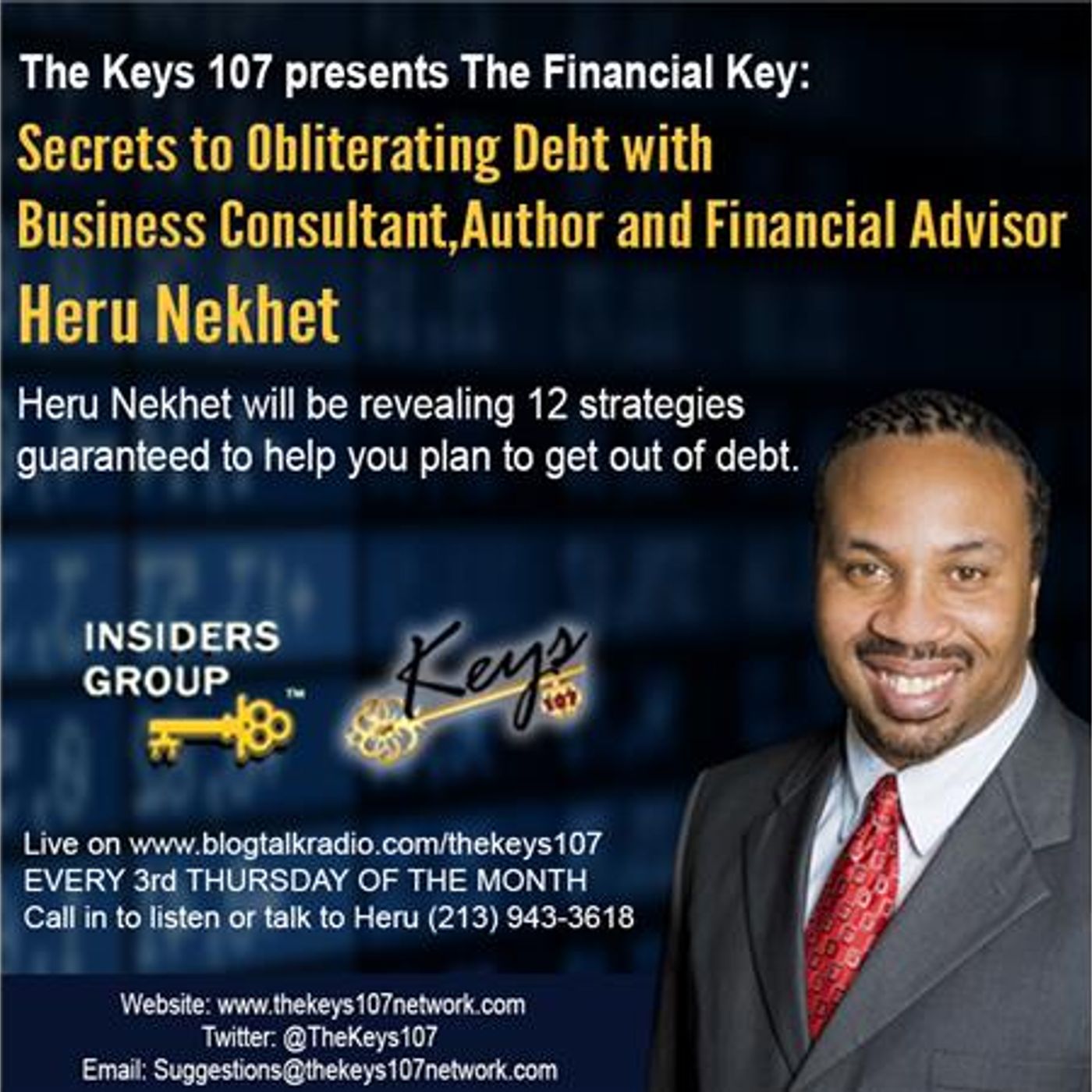 TheKeys107: Secrets to Obliterating Debt with Heru Nekhet episode artwork