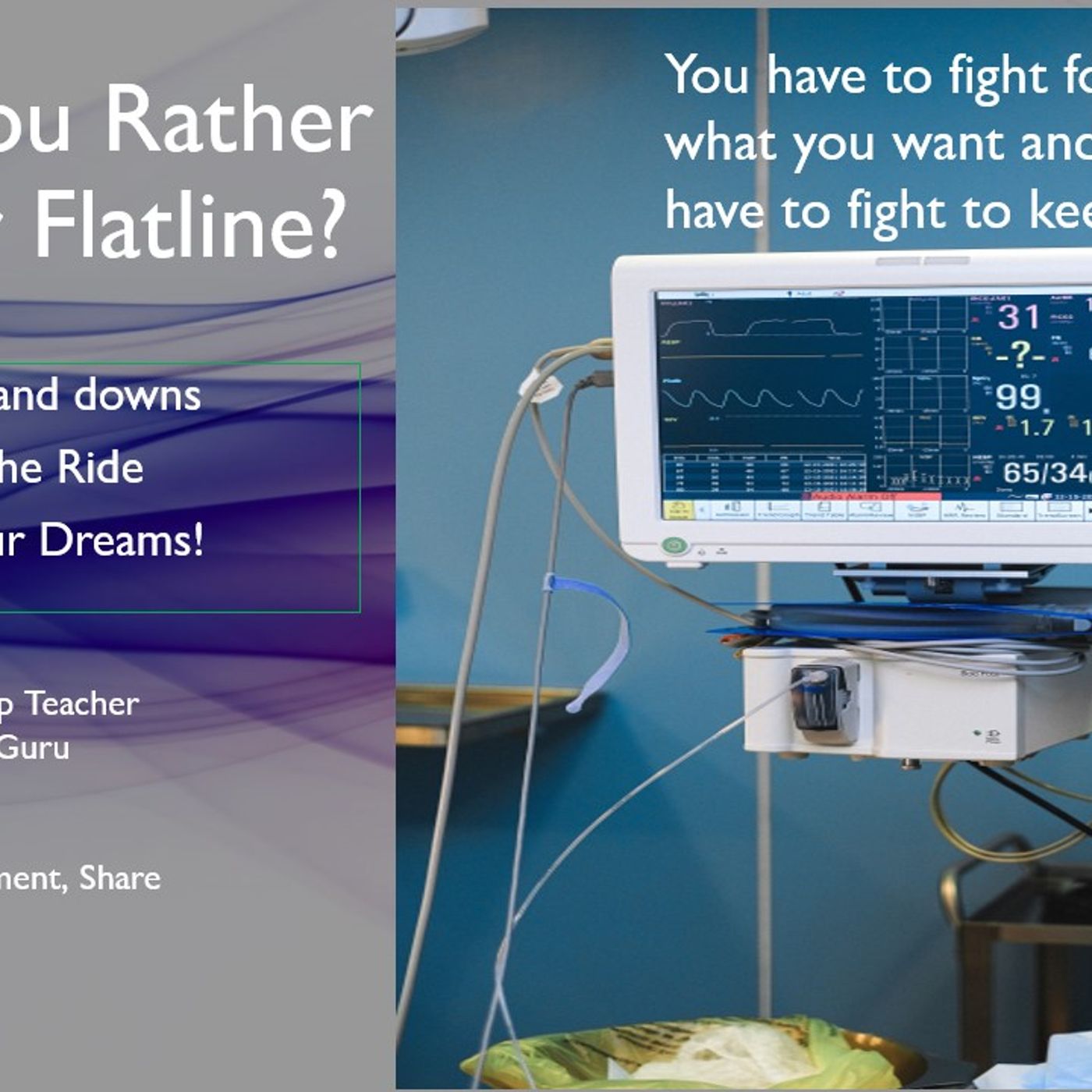 To Grind or to Flatline - Motivation #short episode artwork