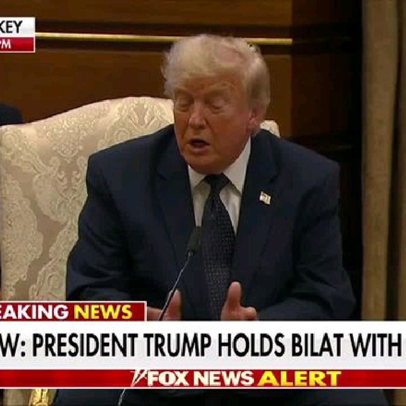NEW: President Trump praises Turkey as a "great ally," suggesting his influence stopped the nation from entering a wider Middle East conflic episode artwork