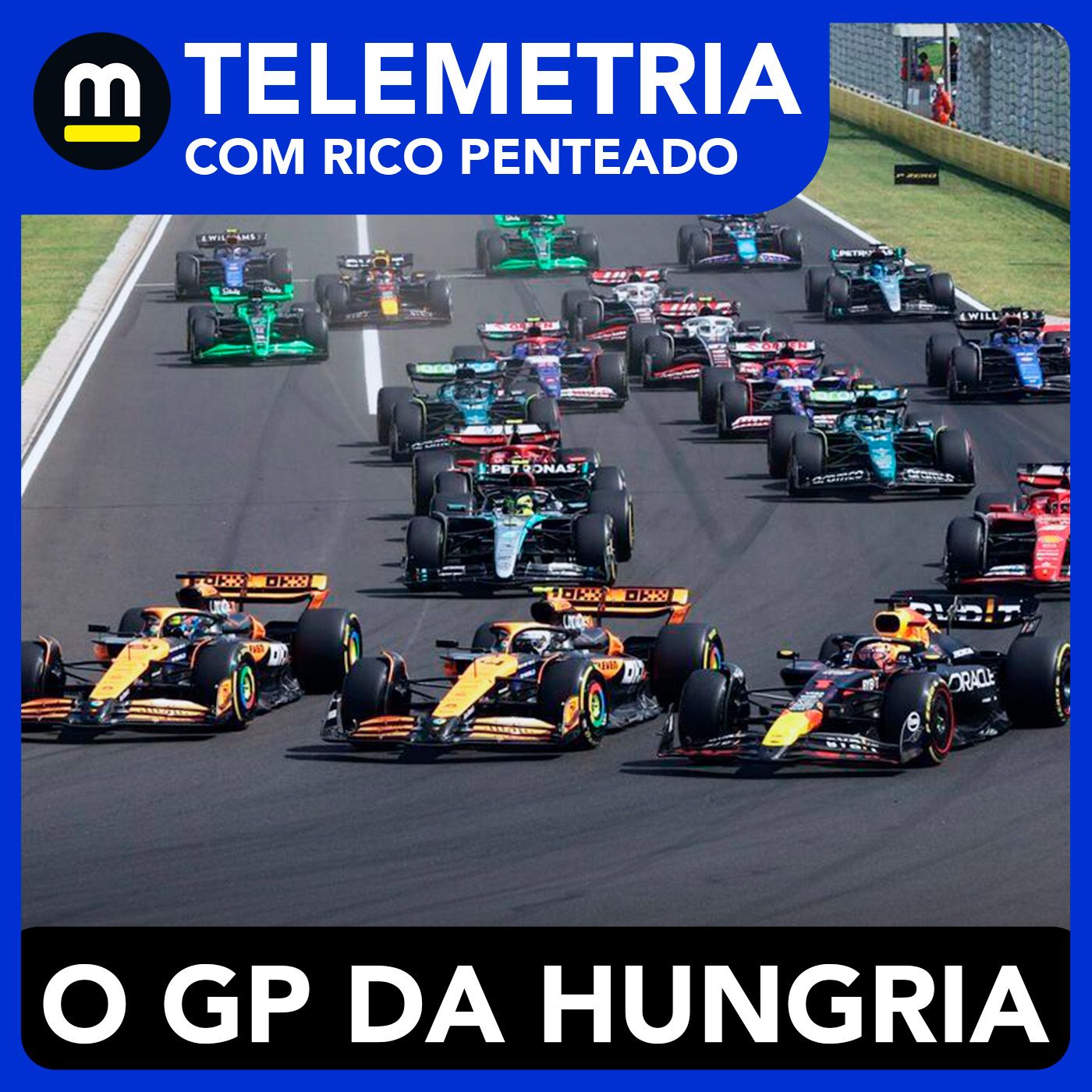 Chove de novo? Tudo do GP da Hungria com Rico Penteado | Telemetria F1 episode artwork