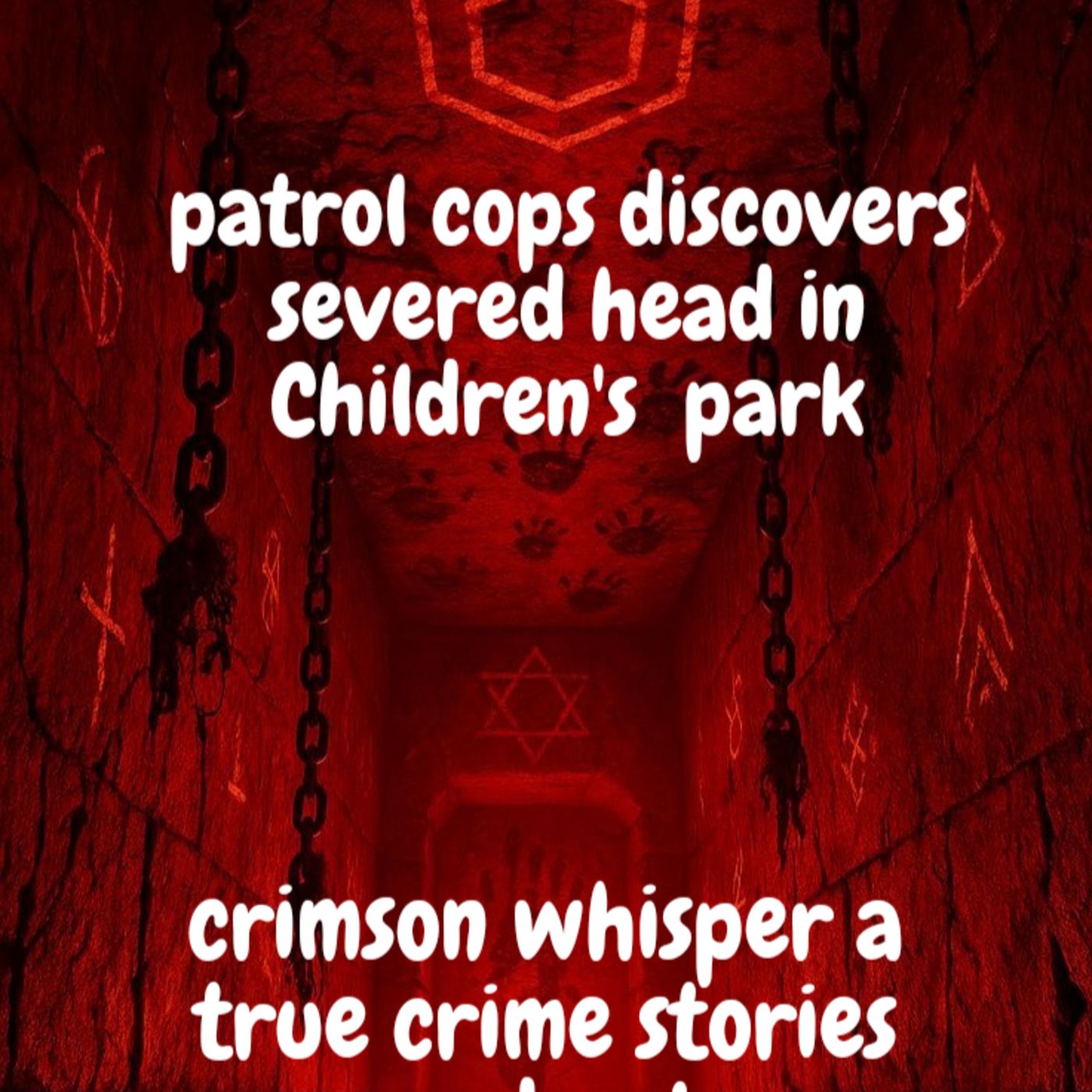 patrol cops discover severed head in children's park episode artwork