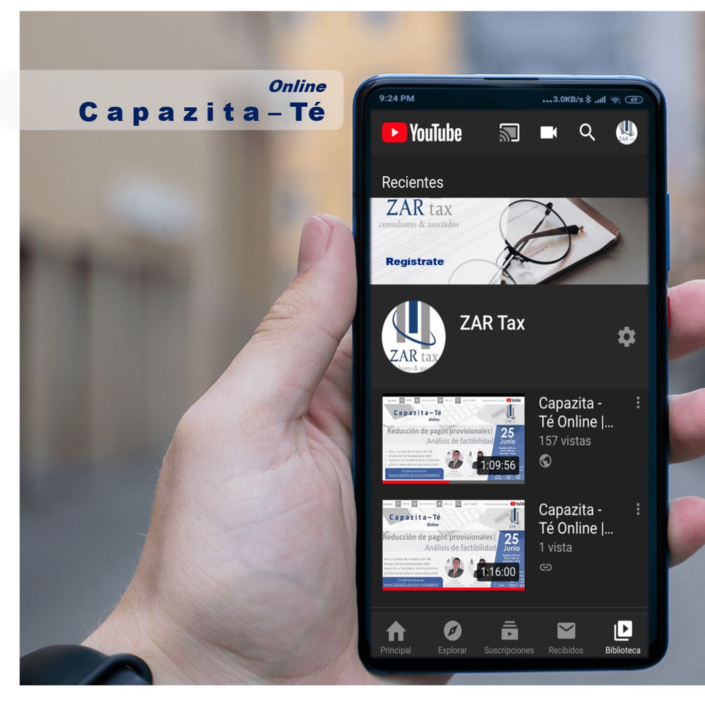 Portada de Capazita-Té