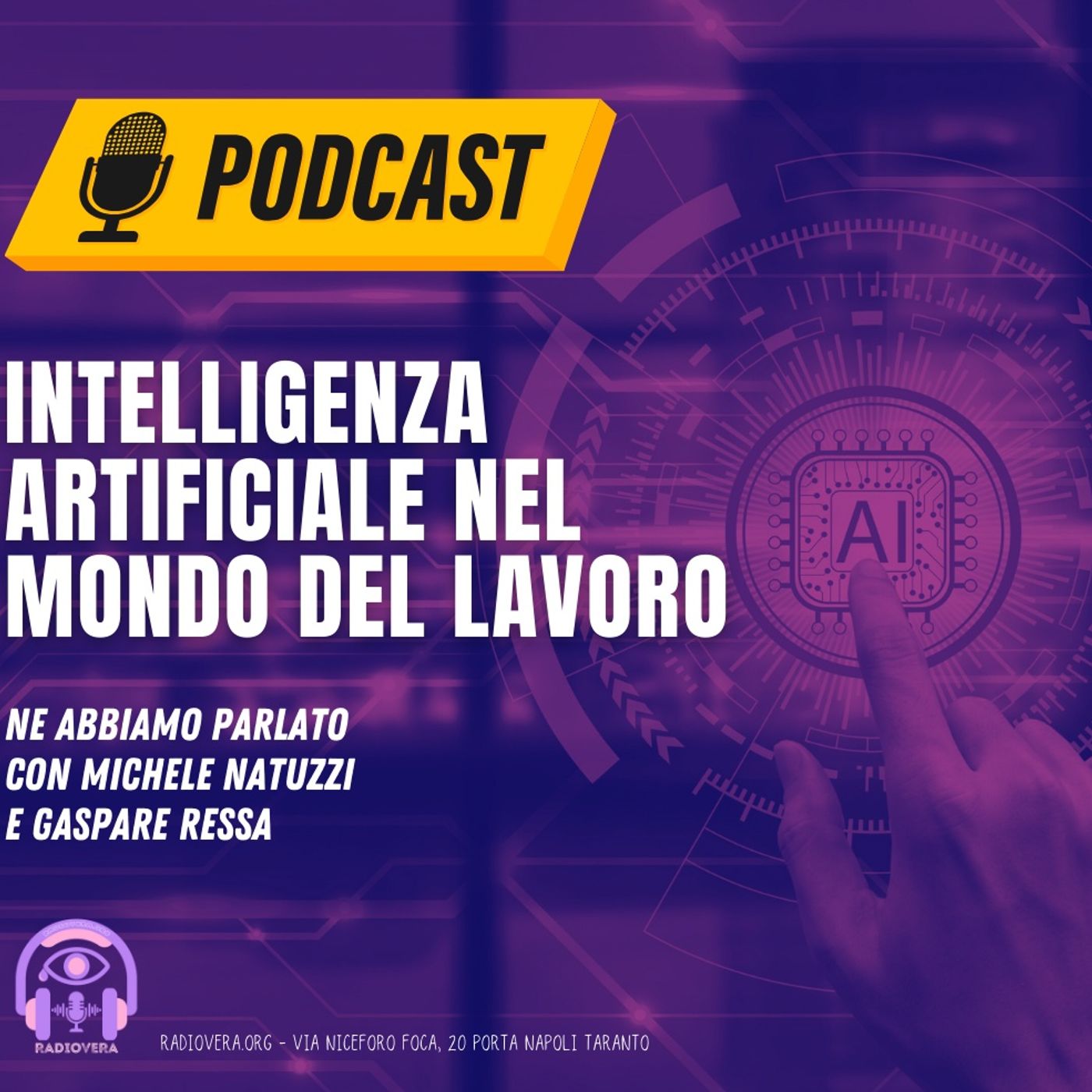Intelligenza artificiale nel mondo del lavoro - RadioVera WRD26 episode artwork