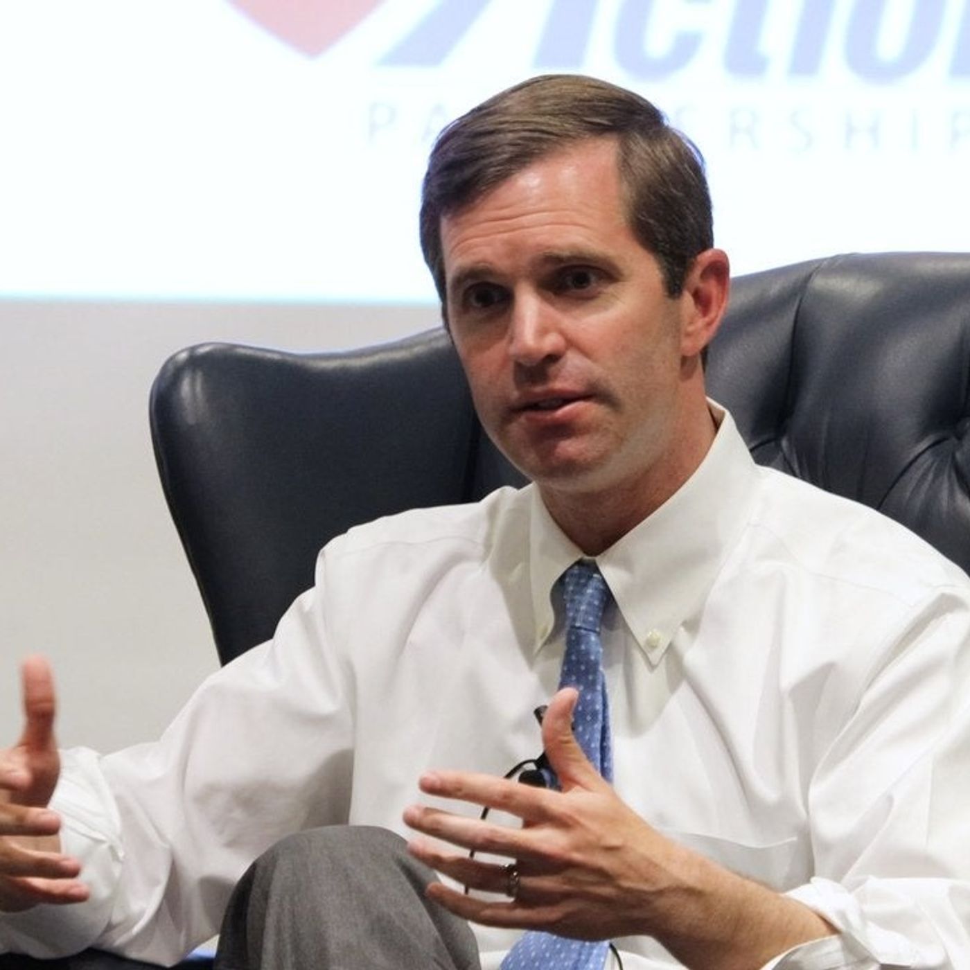 Beshear slow walks good wishes for McConnell's health episode artwork