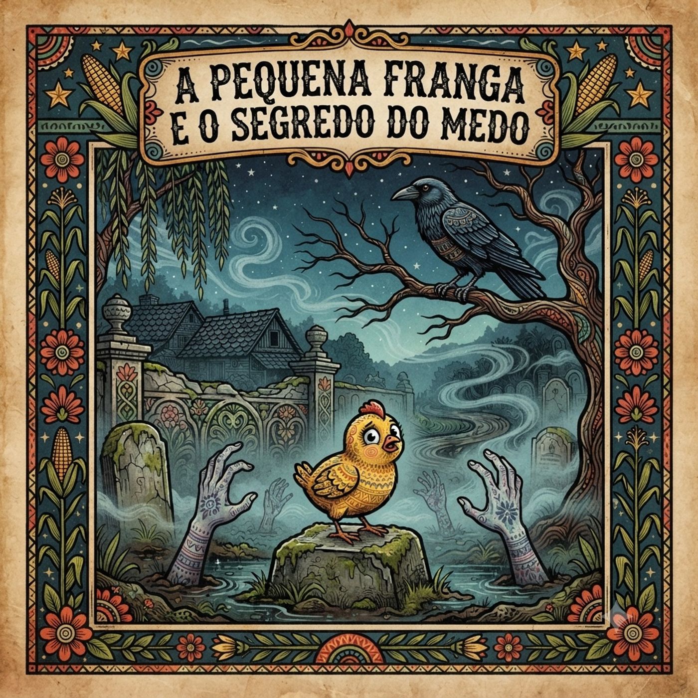 【Aventura Animal】A Pequena Franguinha contra o Zumbi do Cemitério