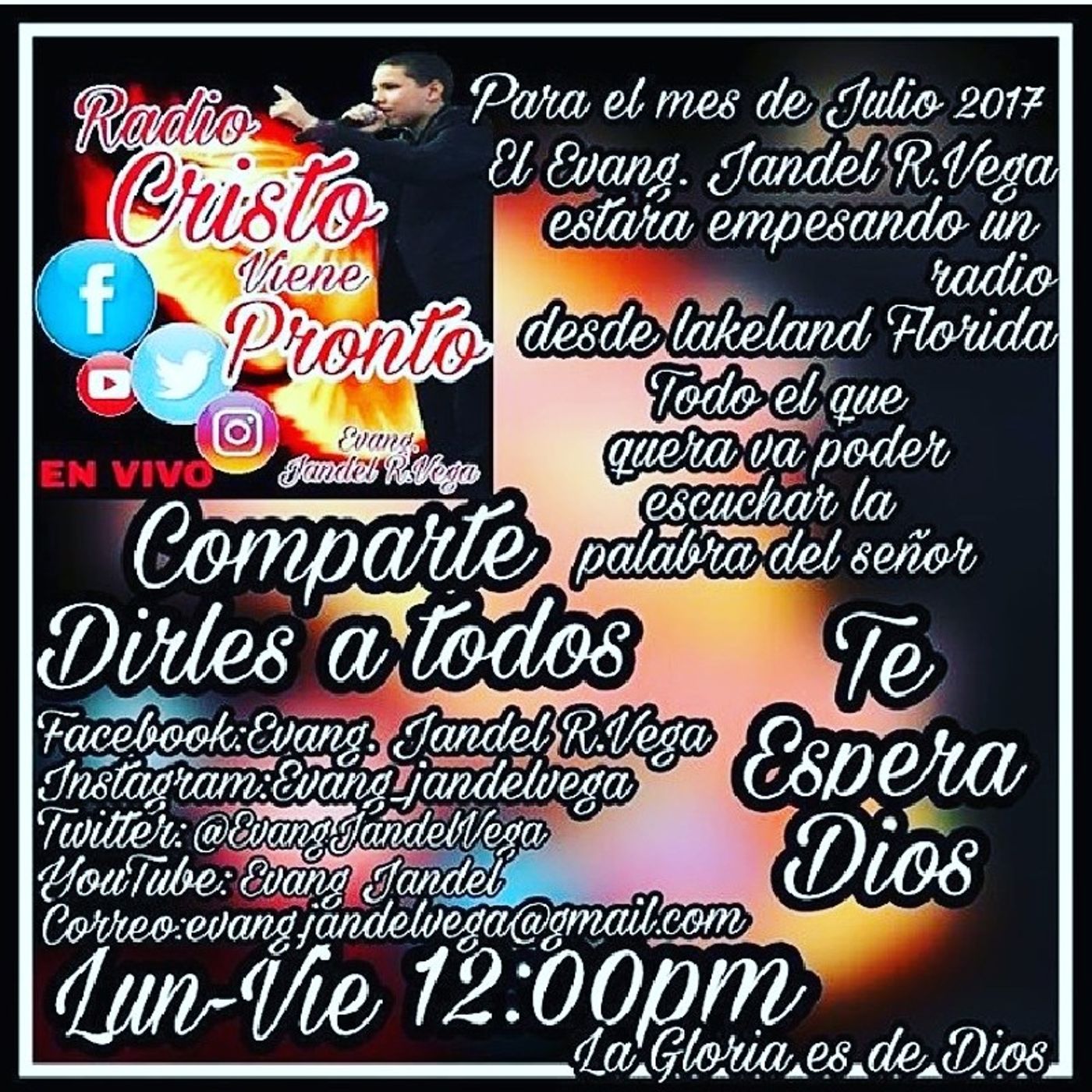 Radio Cristo Viene Pronto\'s show