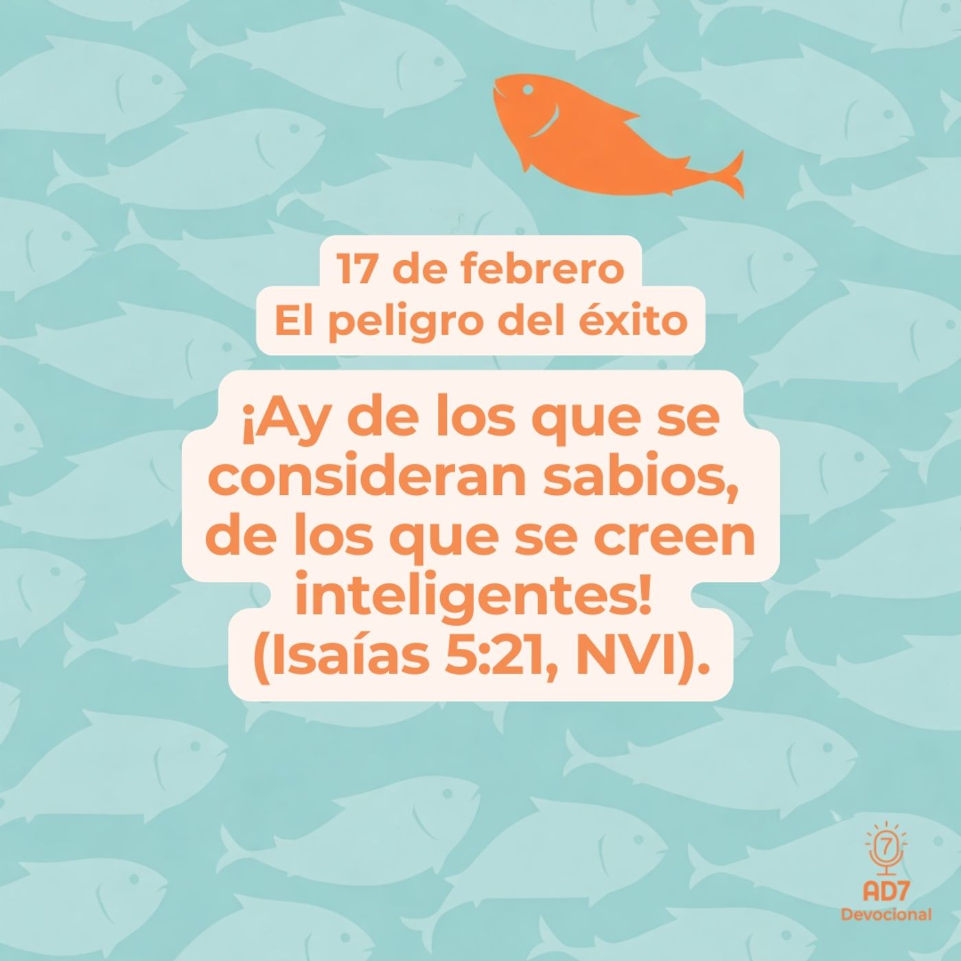 El peligro del éxito ~ Devocional de Jóvenes ~ 17 de febrero 2026 El peligro del éxito ~ Devocional de Jóvenes ~ 17 de febrero 2026