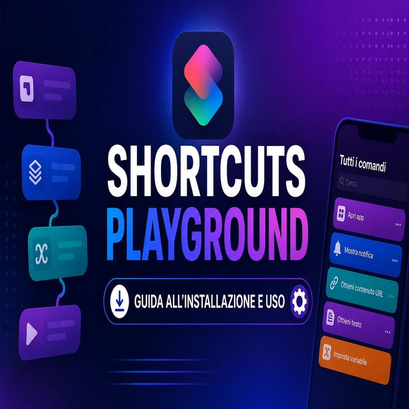 Shortcuts Playground: crei scorciatoie iPhone con una frase episode artwork