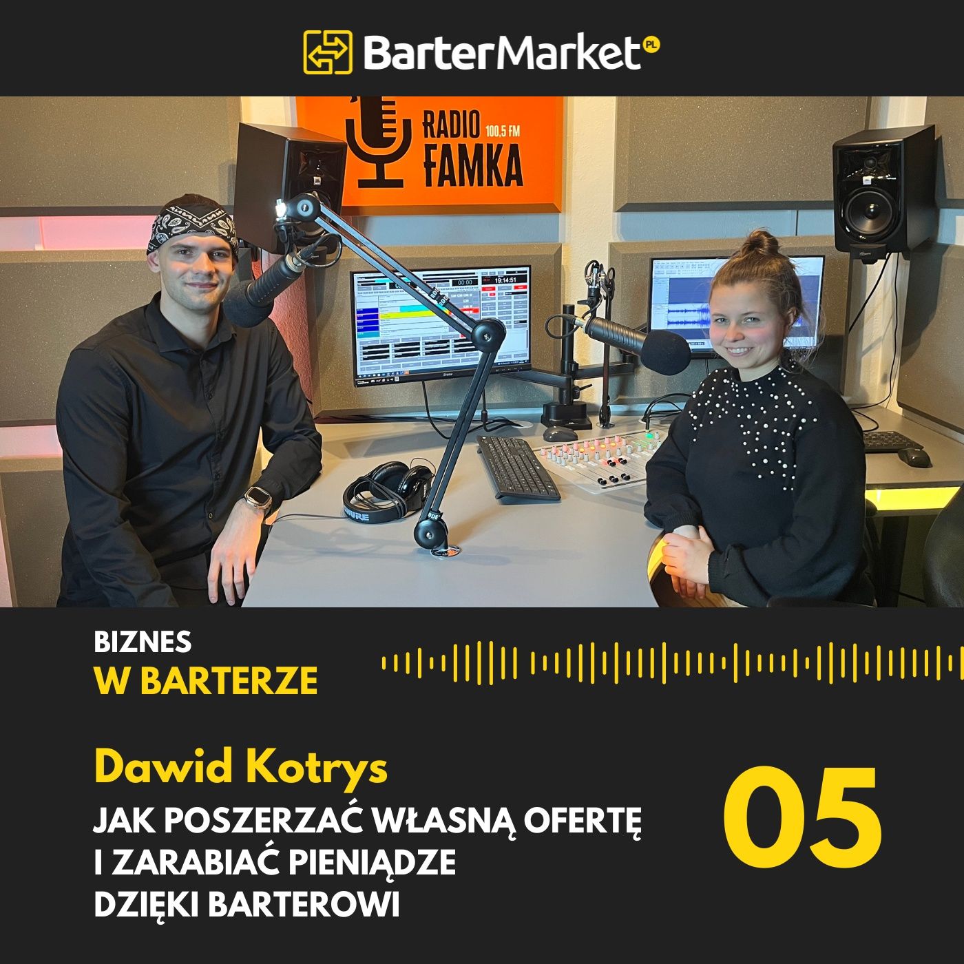 5. Dawid Kotrys - Jak poszerzać własną ofertę i zarabiać pieniądze dzięki barterowi episode artwork