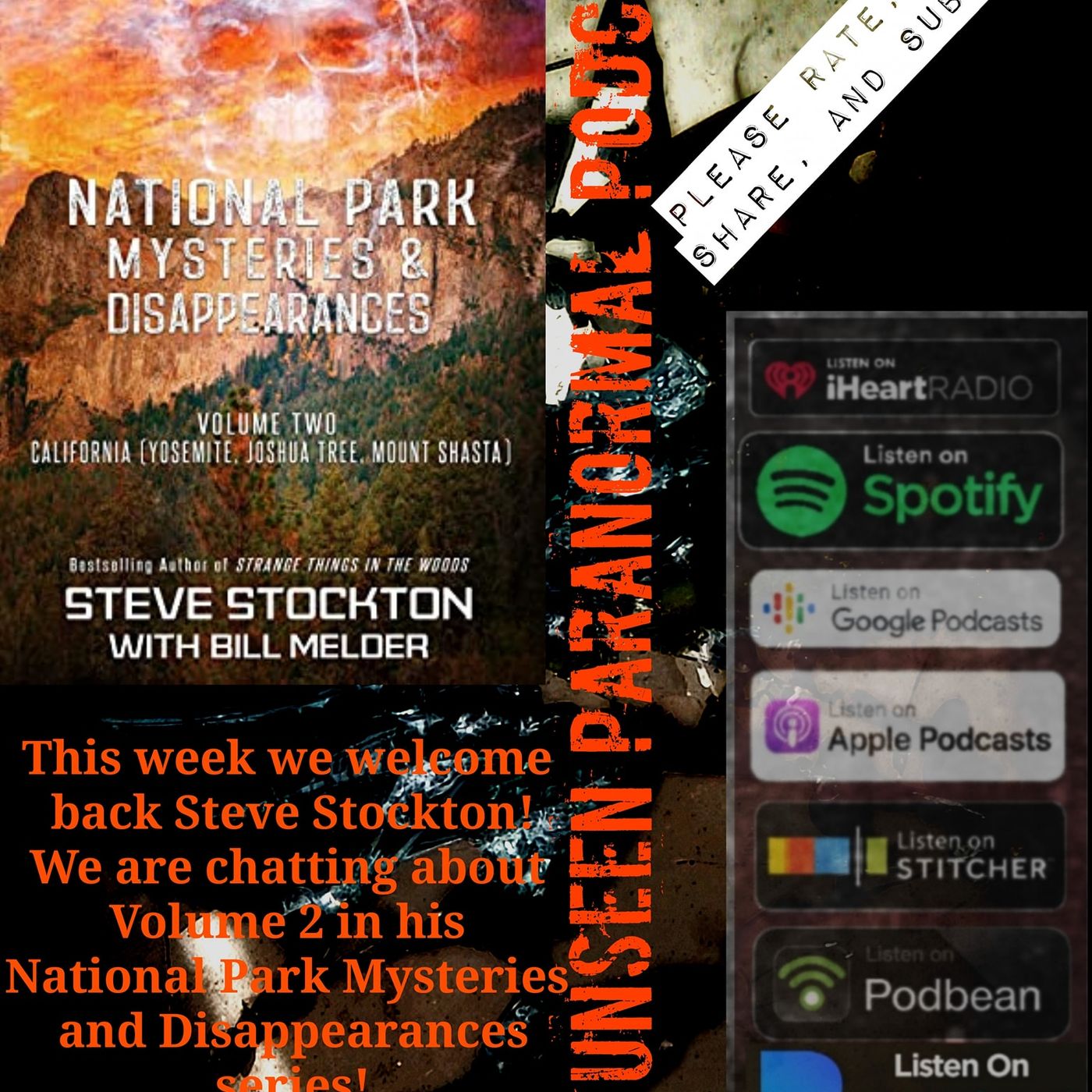 Mysteries and the Missing with Steve Stockton - podcast episode cover