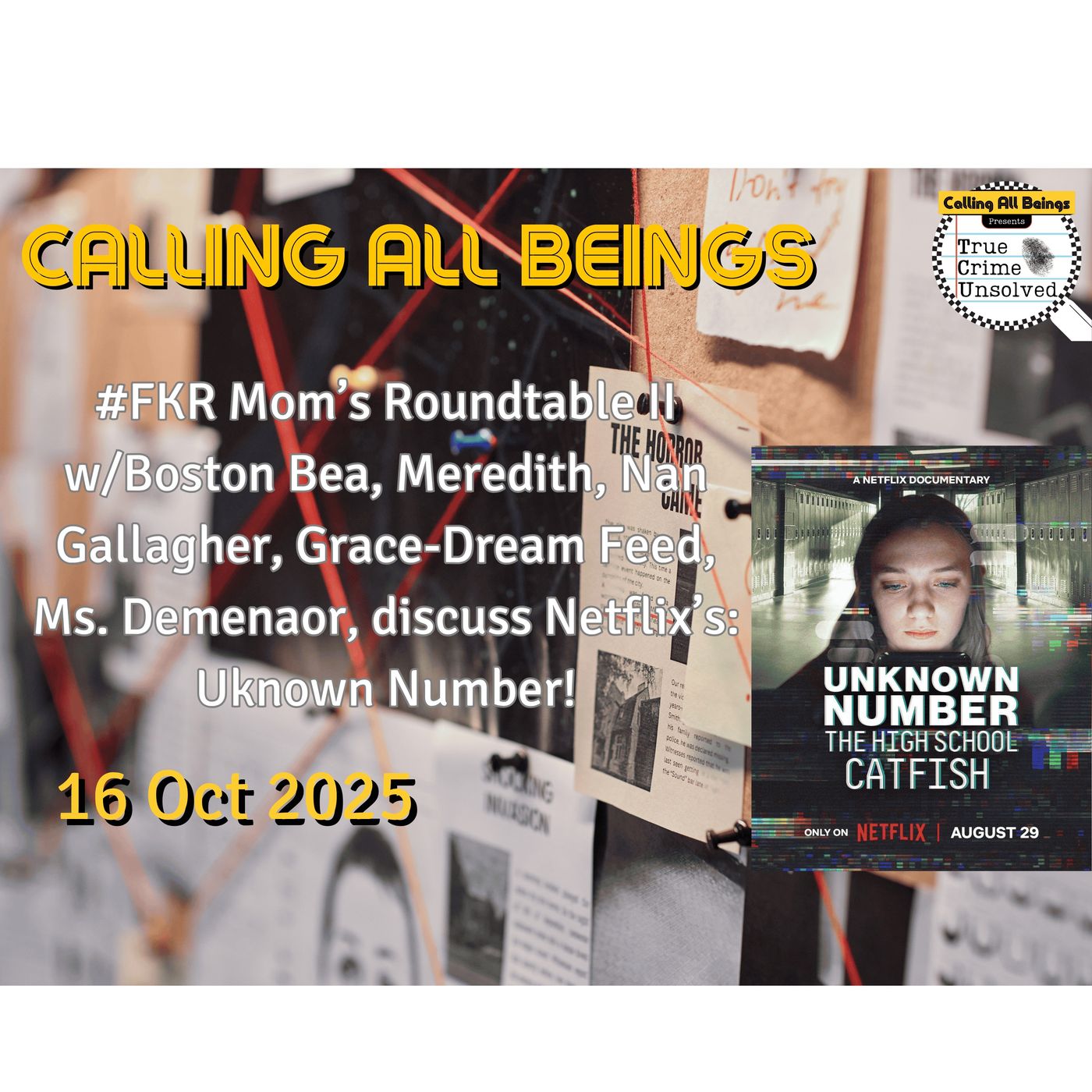 #FKR Mom's Roundtable II:  Discussing Unknown Number - Catfish!