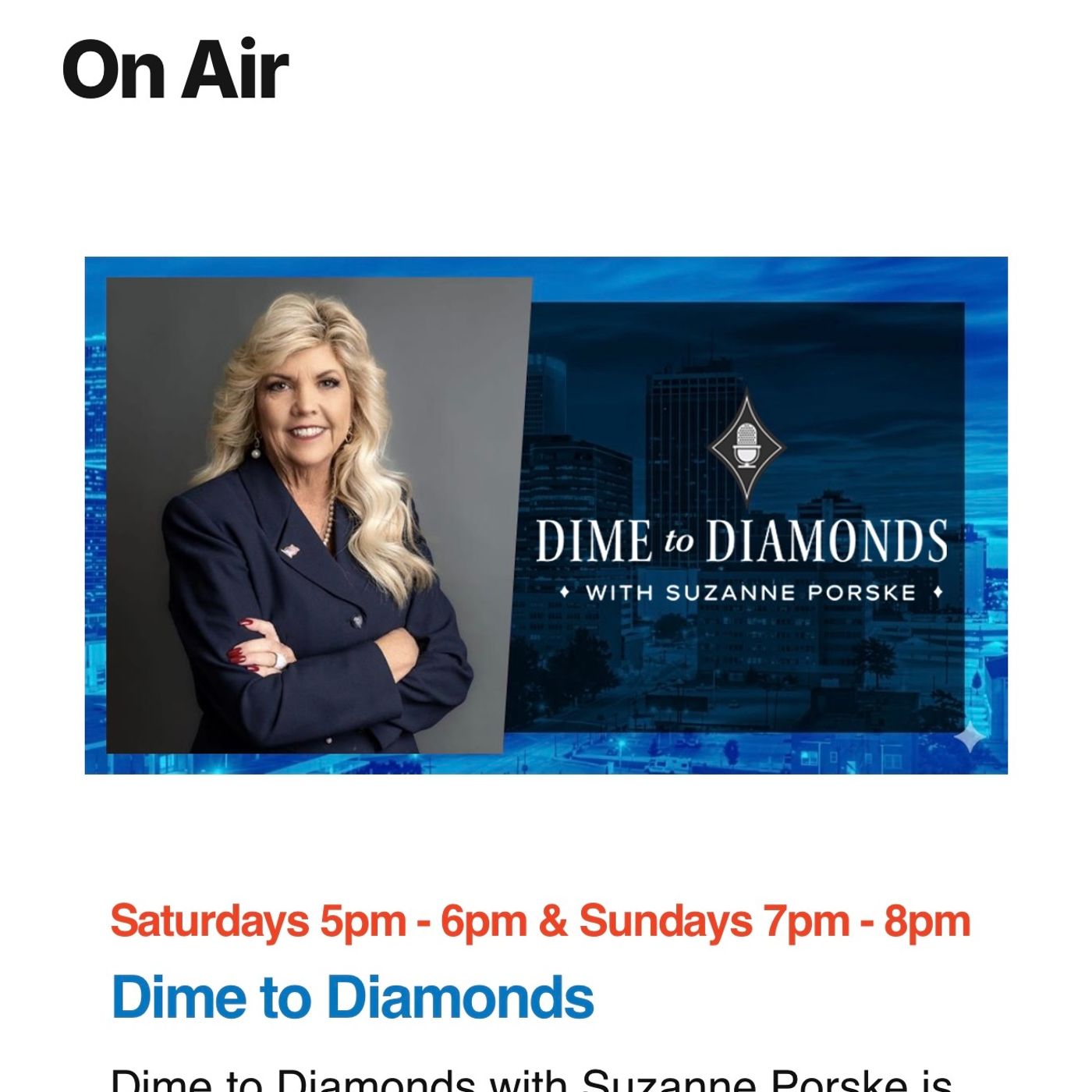 Dime To Diamond Radio
