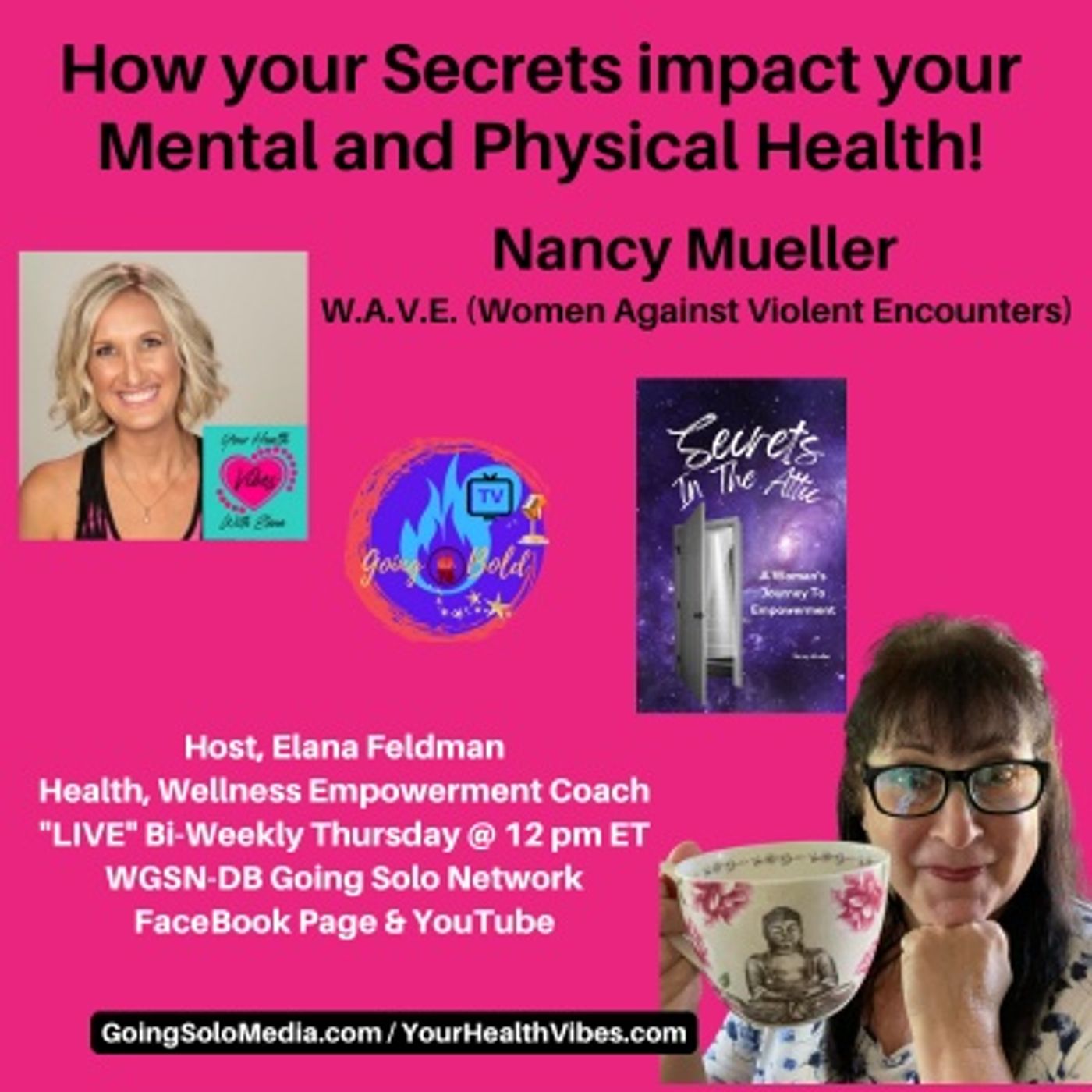 How your Secrets impact your Mental and Physical Health!