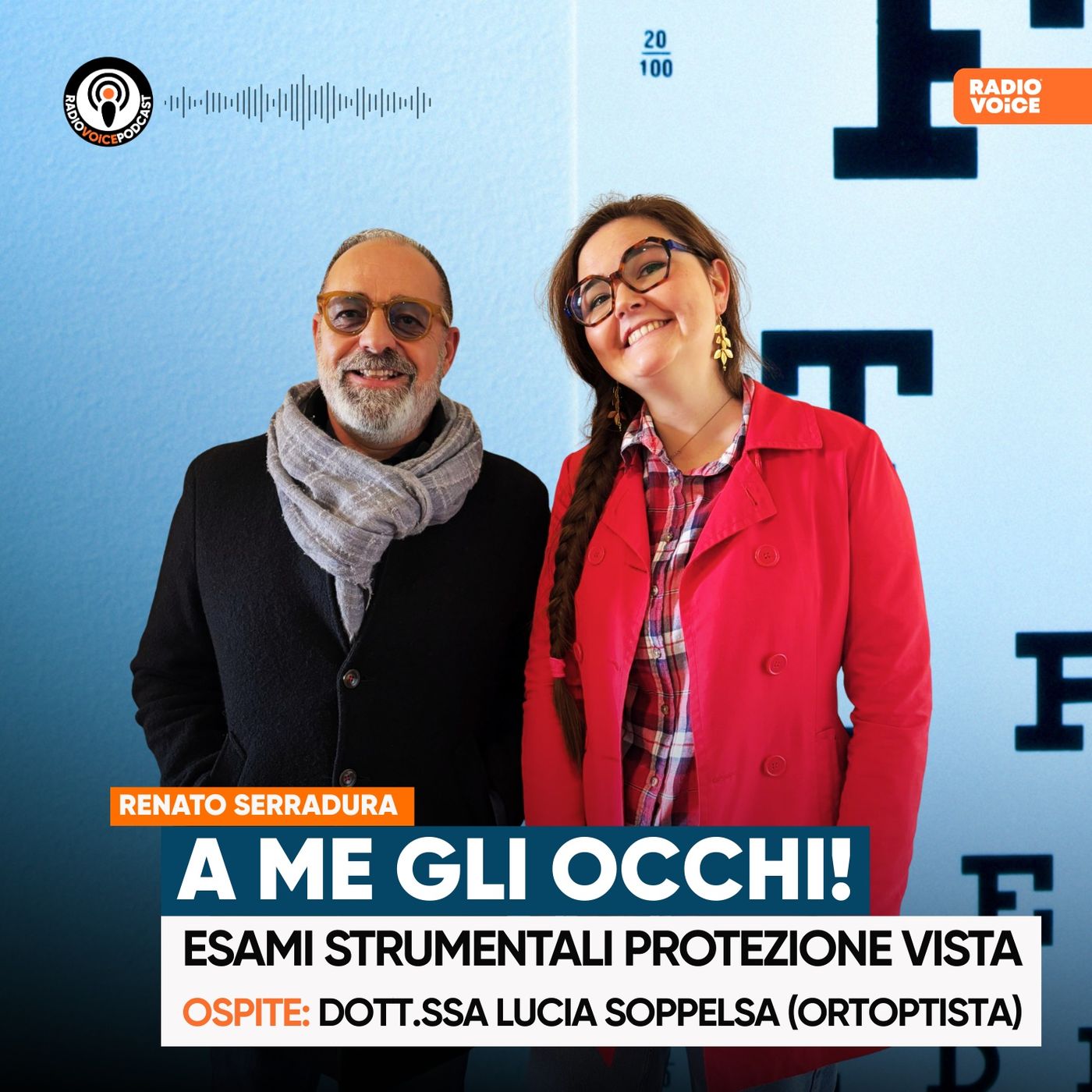 A me gli occhi! - Visite strumentali per la protezione della vista (Ospite Dott.ssa Lucia Soppelsa - Ortoptista) episode artwork