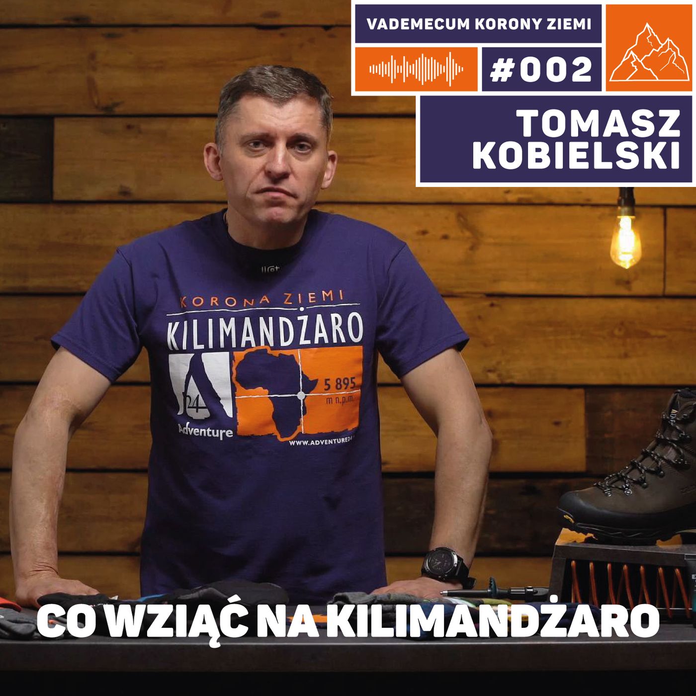 VKZ #002 8a.pl – Vademecum Korony Ziemi z Tomaszem Kobielskim: Kilimandżaro VKZ #002 8a.pl – Vademecum Korony Ziemi z Tomaszem Kobielskim: Kilimandżaro