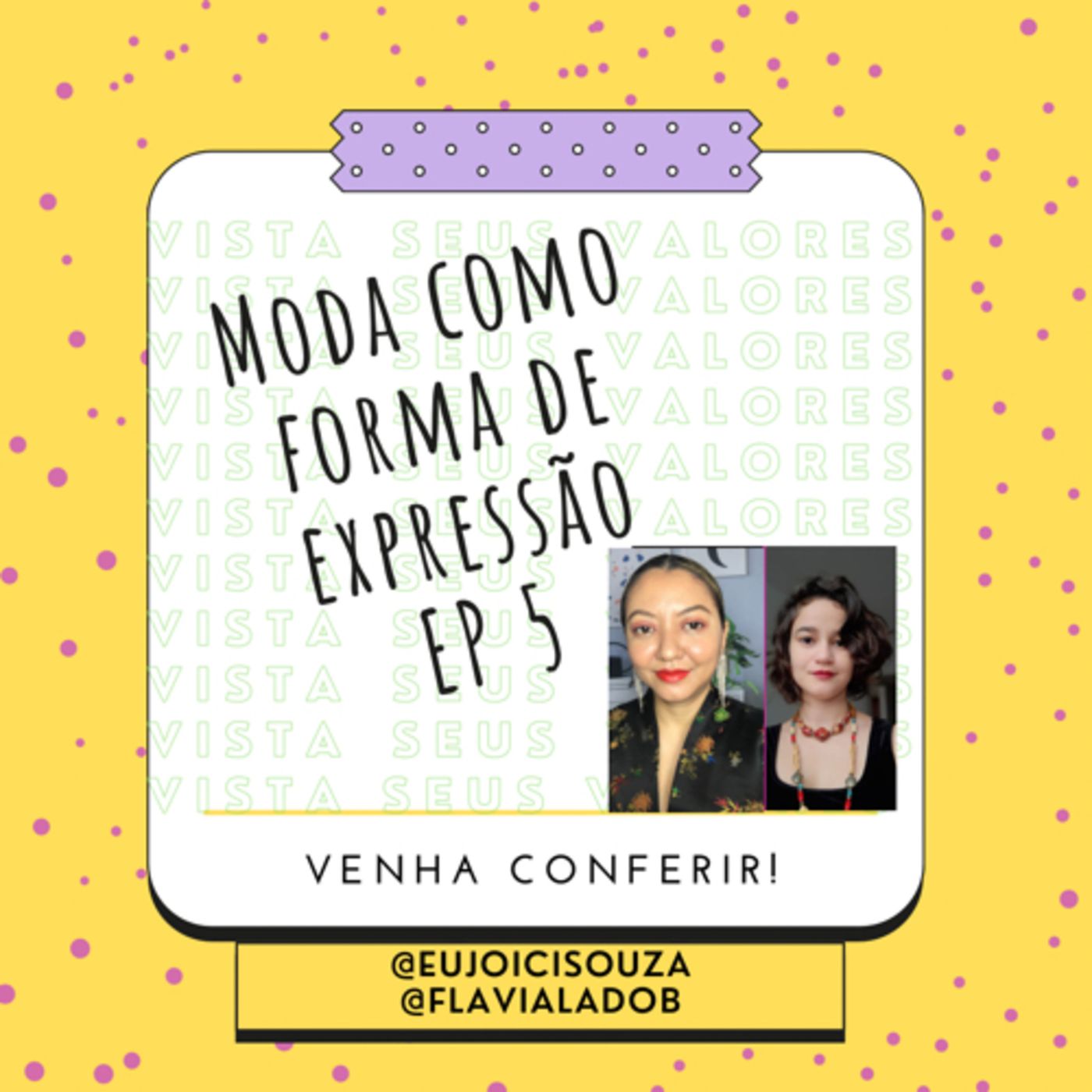 Vista seus valores